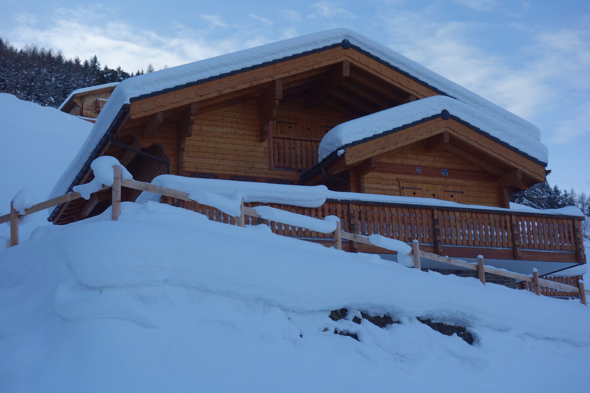 Chalet in Les Masses with ski storage