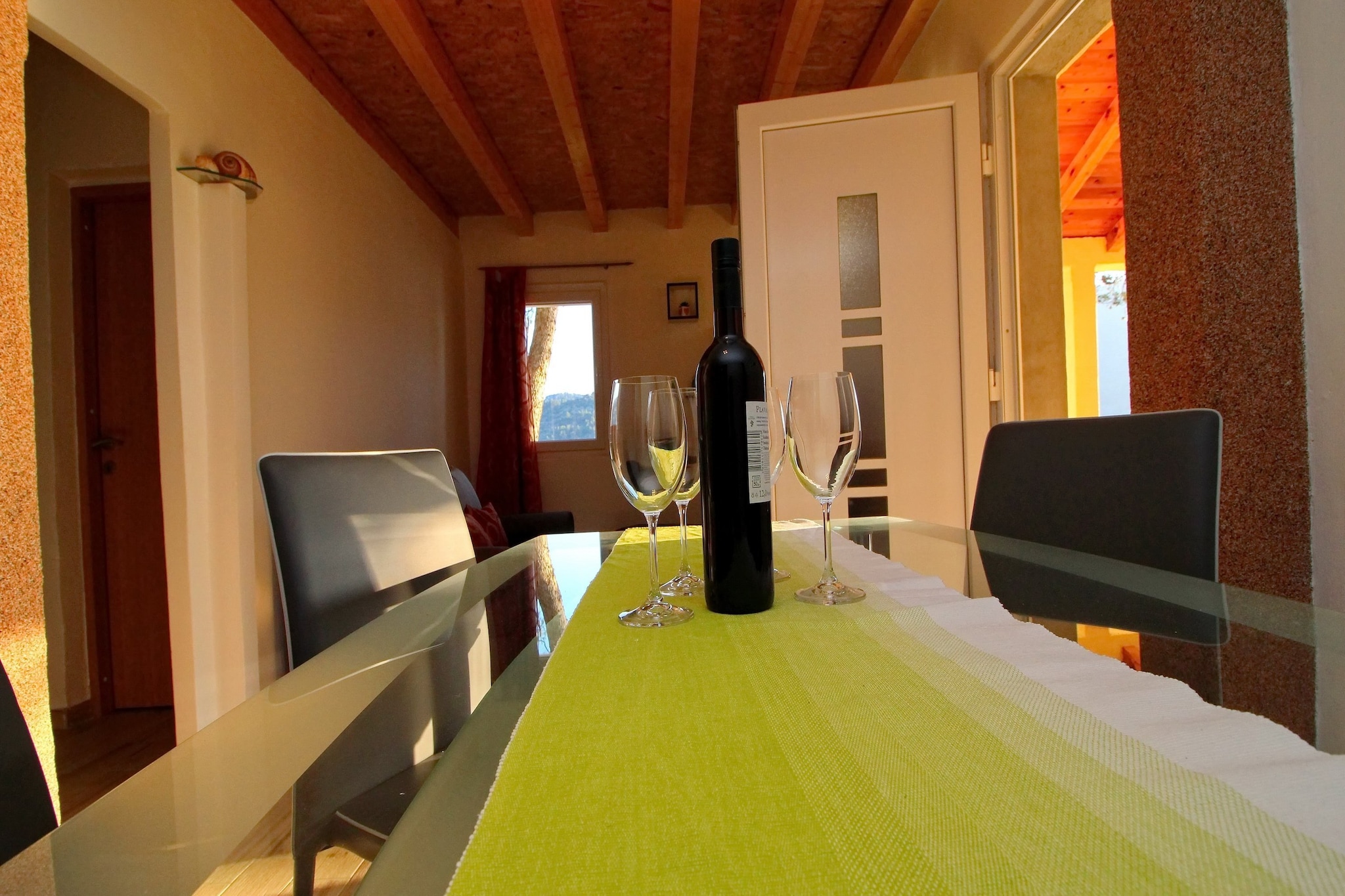 Holiday Home Bili Žal - Two Bedroom Holiday Home with Terrace and Sea View-Innen