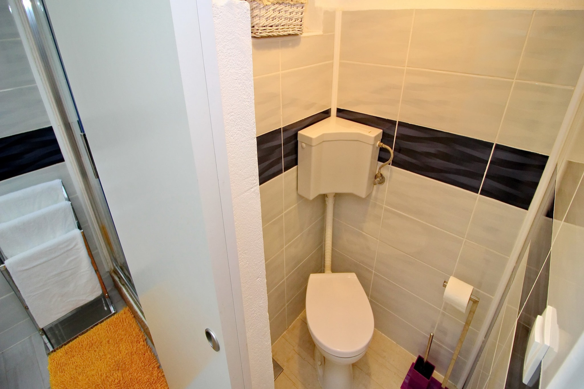Holiday Home Bili Žal - Two Bedroom Holiday Home with Terrace and Sea View-Badezimmer