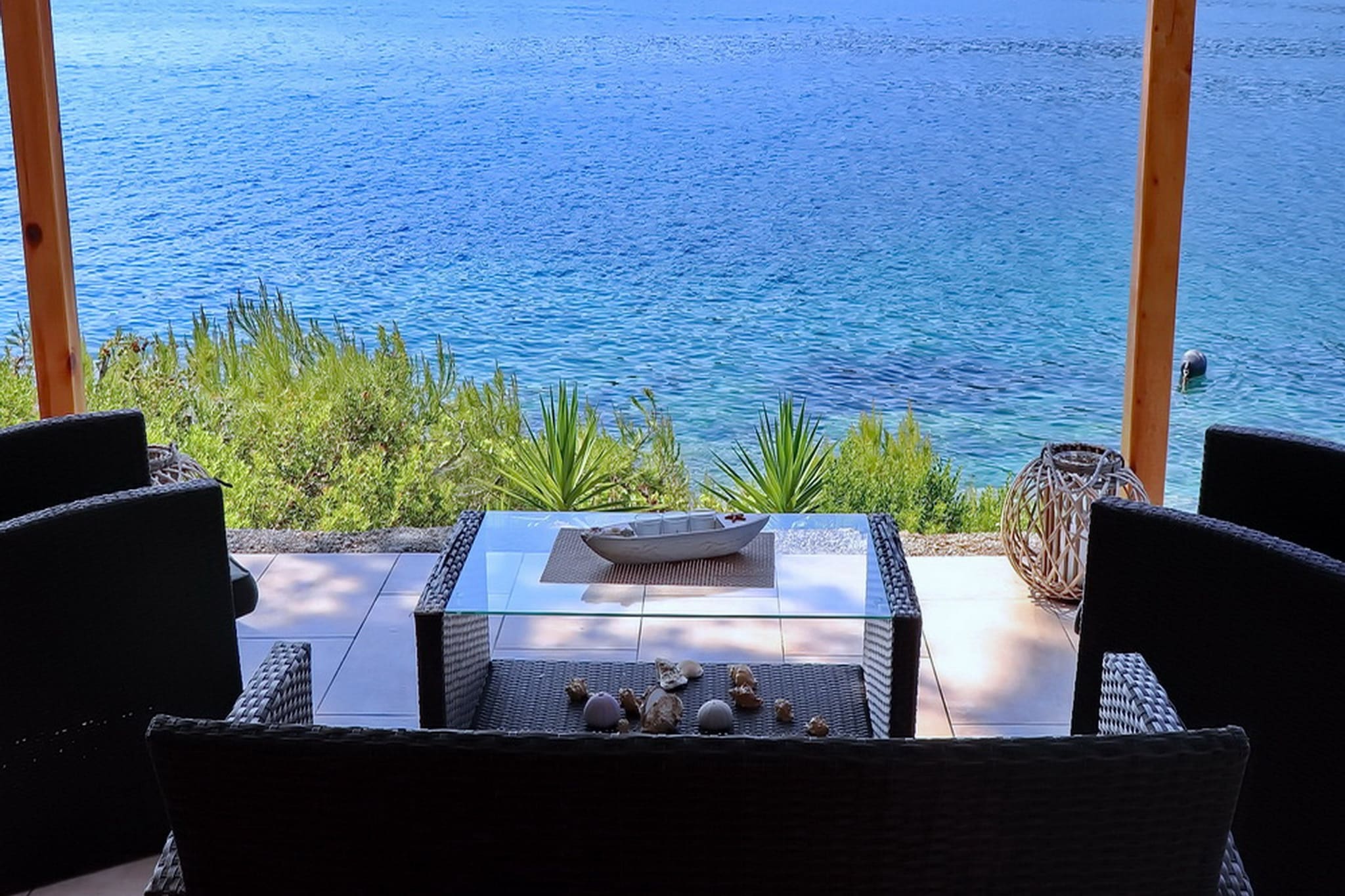 Holiday Home Bili Žal - Two Bedroom Holiday Home with Terrace and Sea View-Aussicht