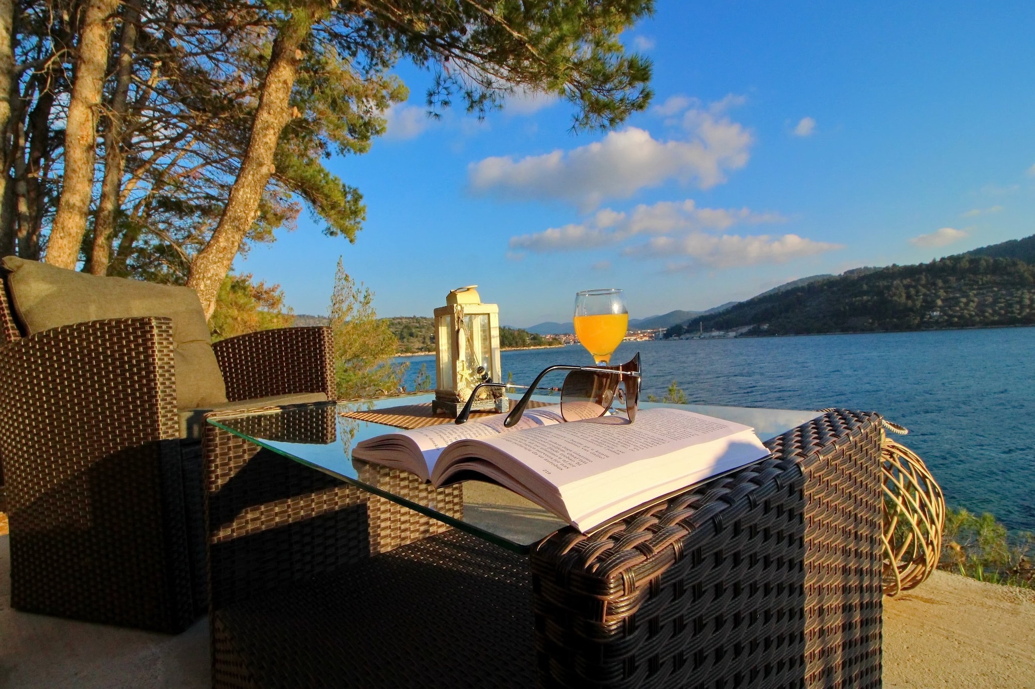 Holiday Home Bili Žal - Two Bedroom Holiday Home with Terrace and Sea View-Aussicht