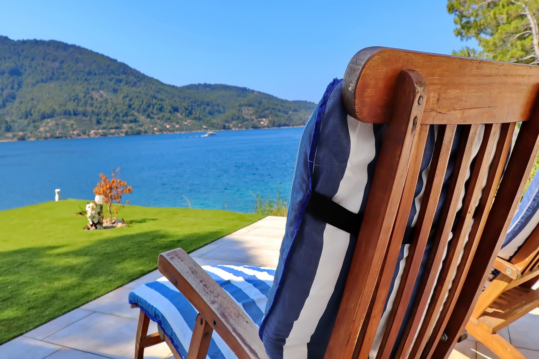 Holiday Home Bili Žal - Two Bedroom Holiday Home with Terrace and Sea View-Aussicht