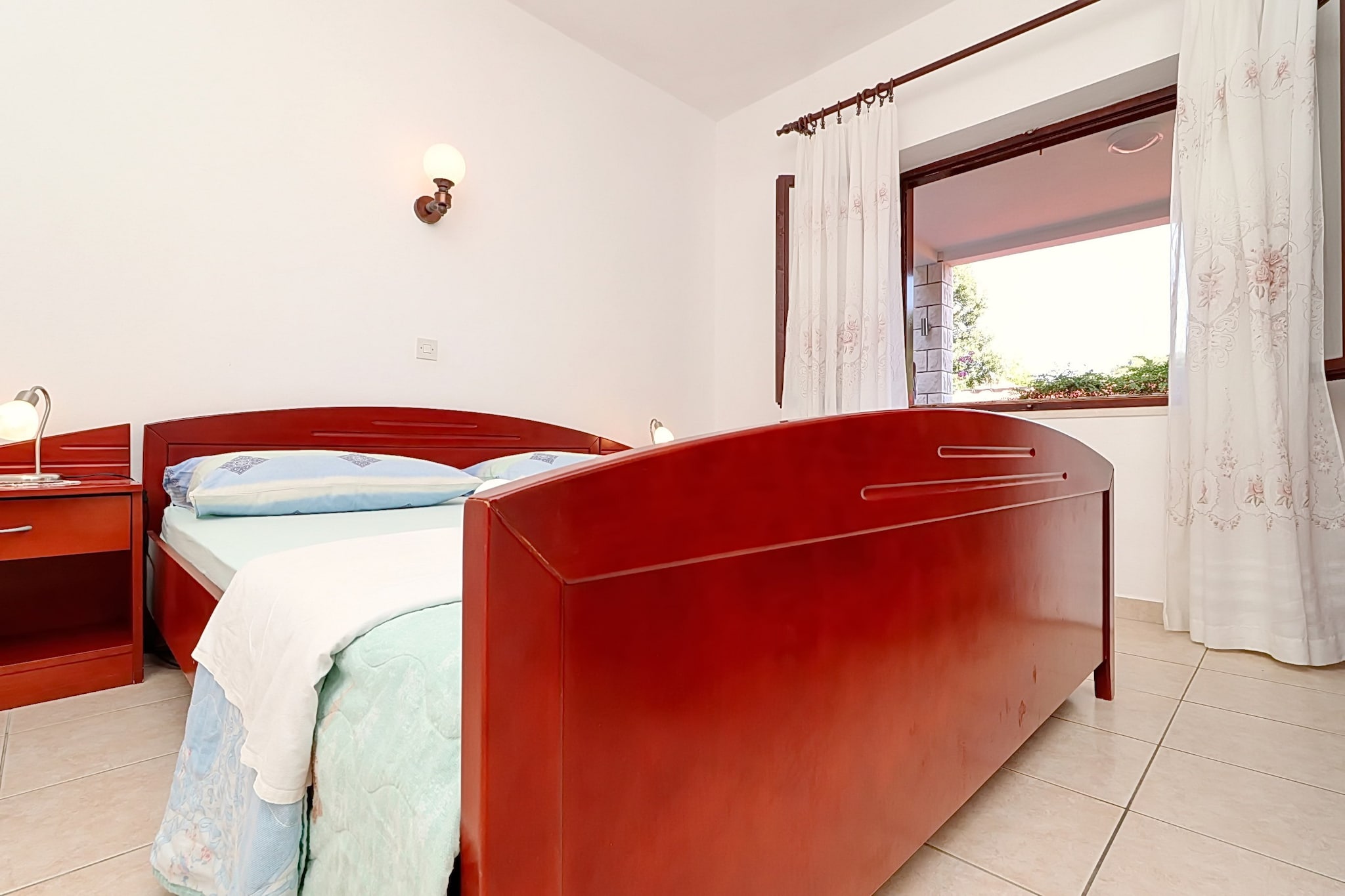 Apartments Villa Cebalo Korčula - Two Bedroom Apartment with Terrace and Sea View  LANA-Schlafzimmer