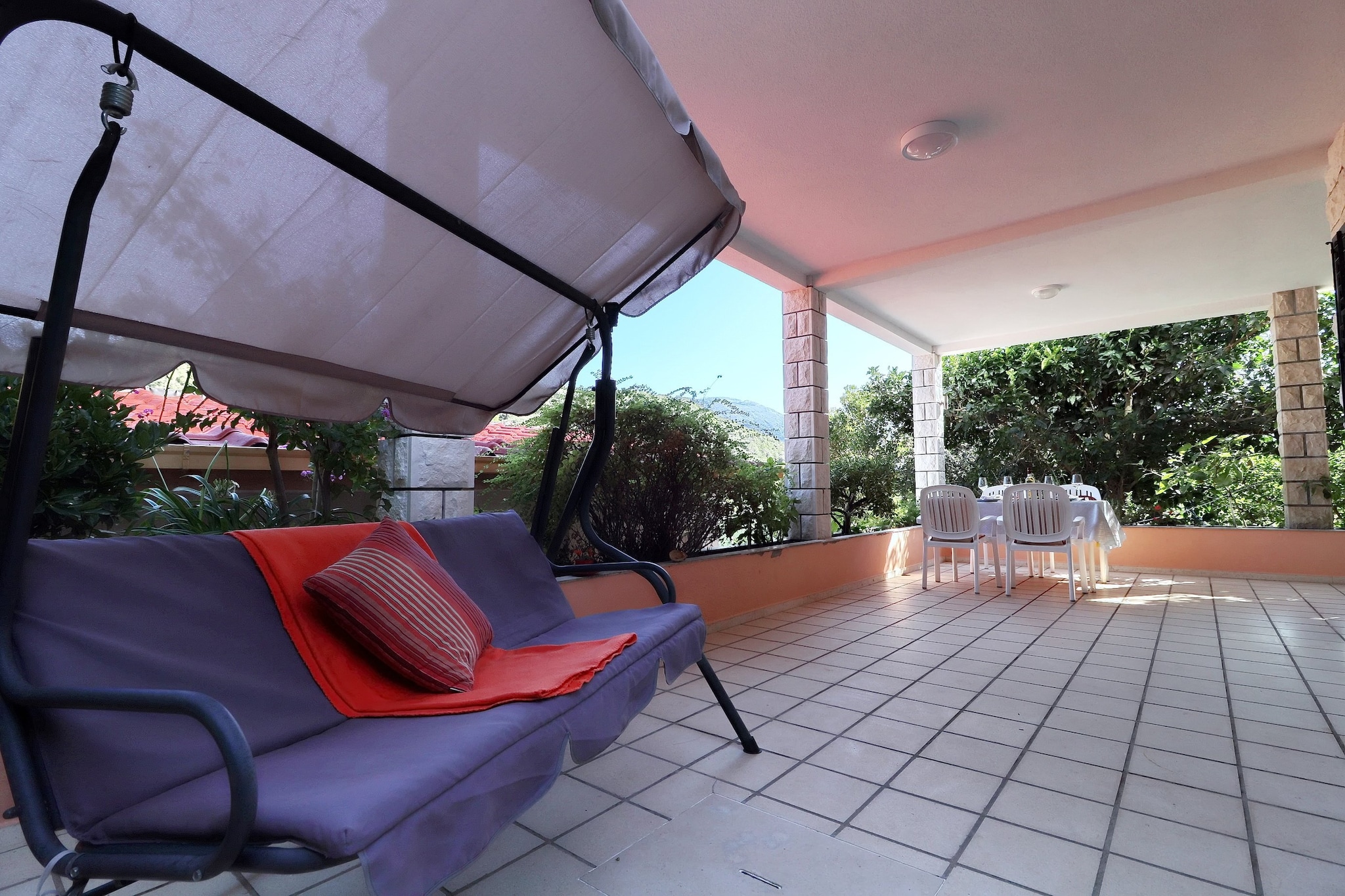 Apartments Villa Cebalo Korčula - Two Bedroom Apartment with Terrace and Sea View  LANA-Terrasse