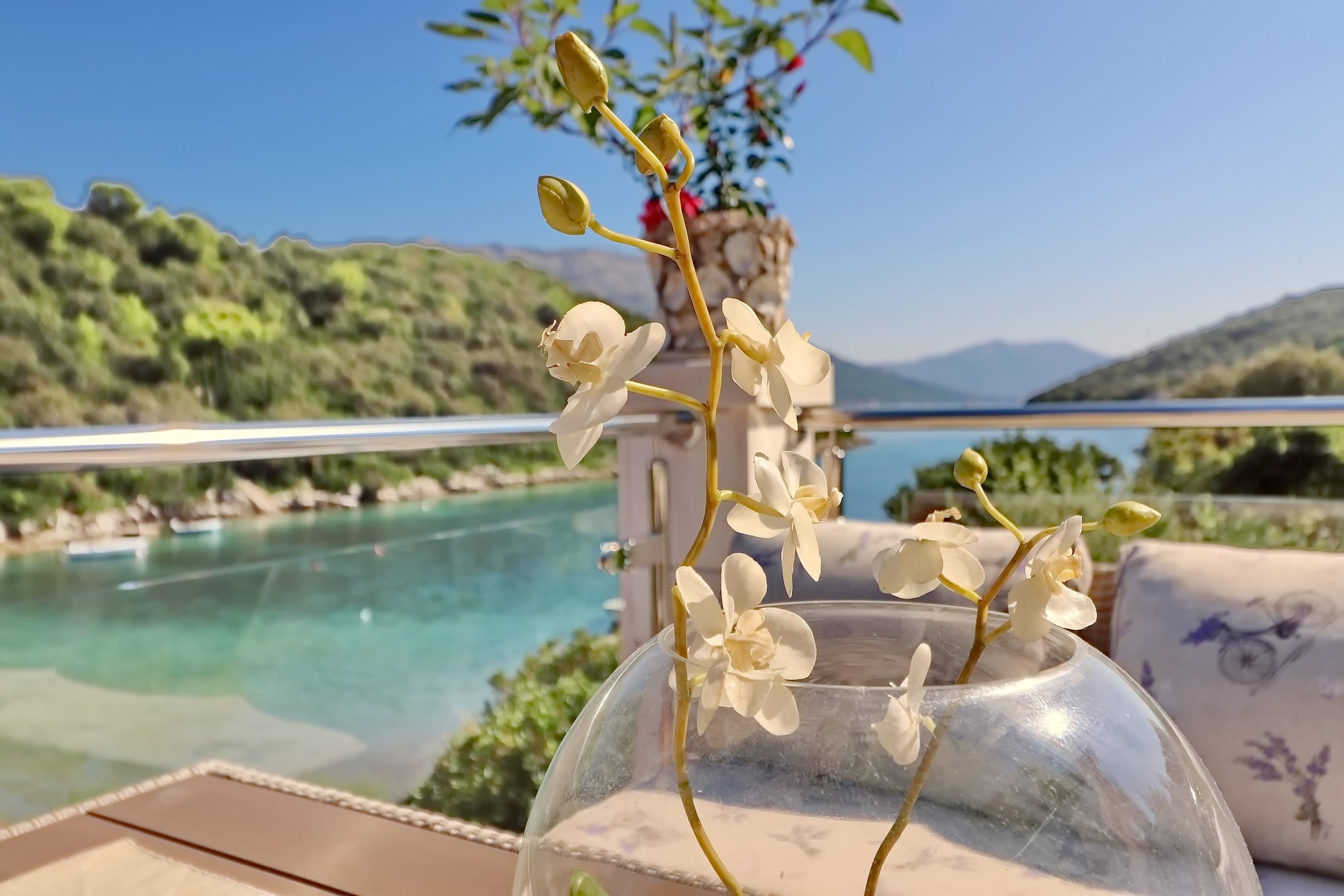 Apartments Villa Cebalo Korčula - Superior Three Bedroom Apartment with Terrace and Sea View  MARKO-Aussicht
