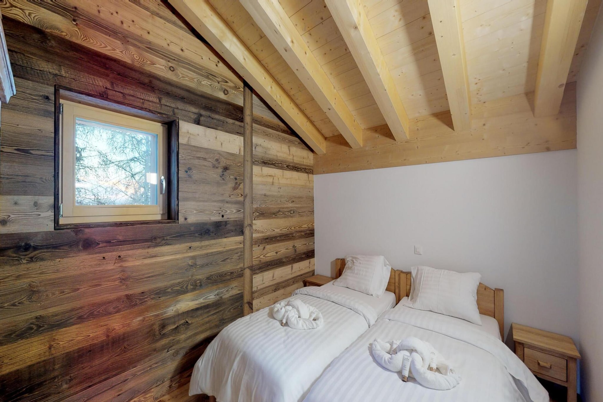 Ski-in Ski-out - Les Mayens MA 022 - LUXURY apart-Slaapkamer