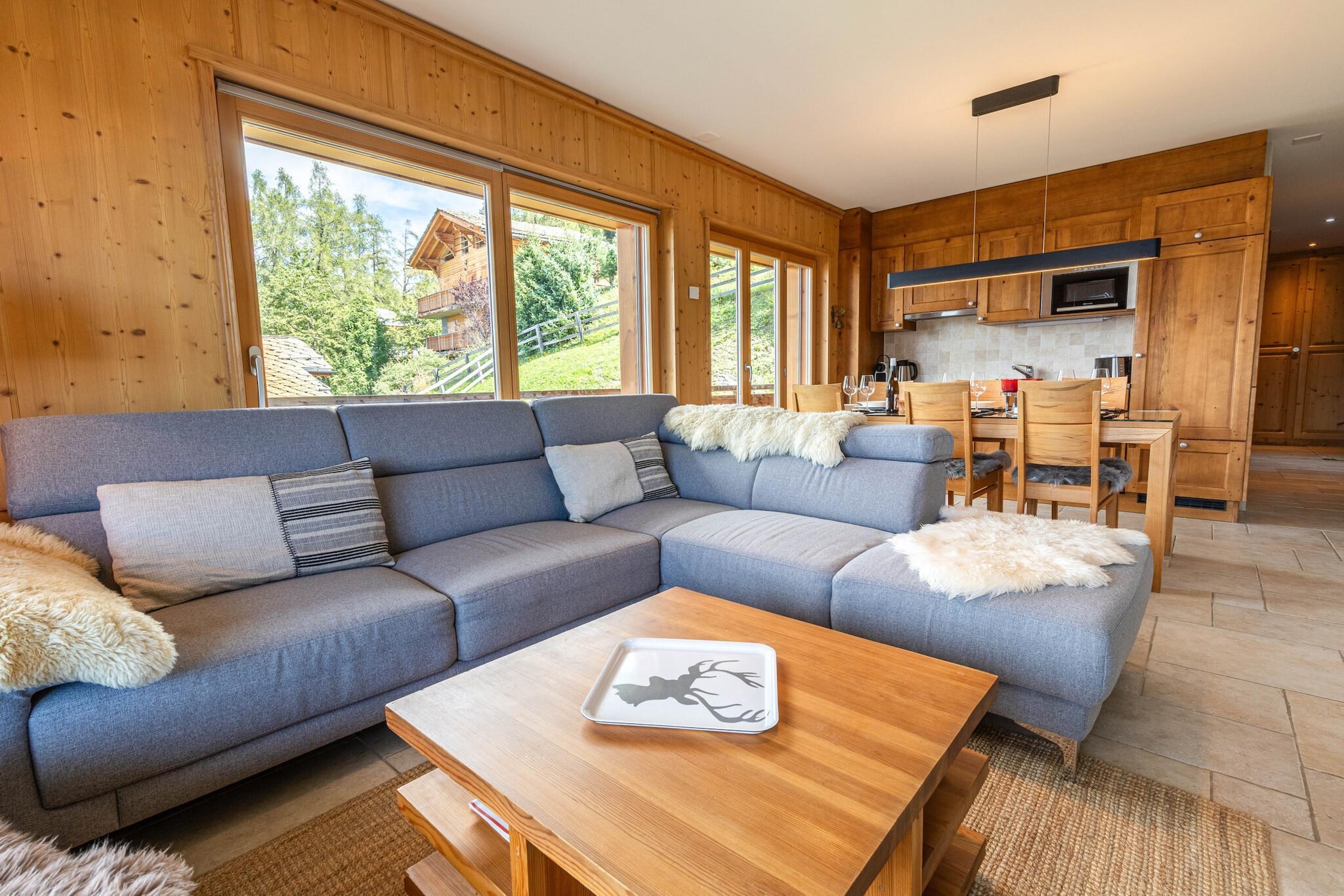 Apartment in Veysonnaz with Ski Slope Access