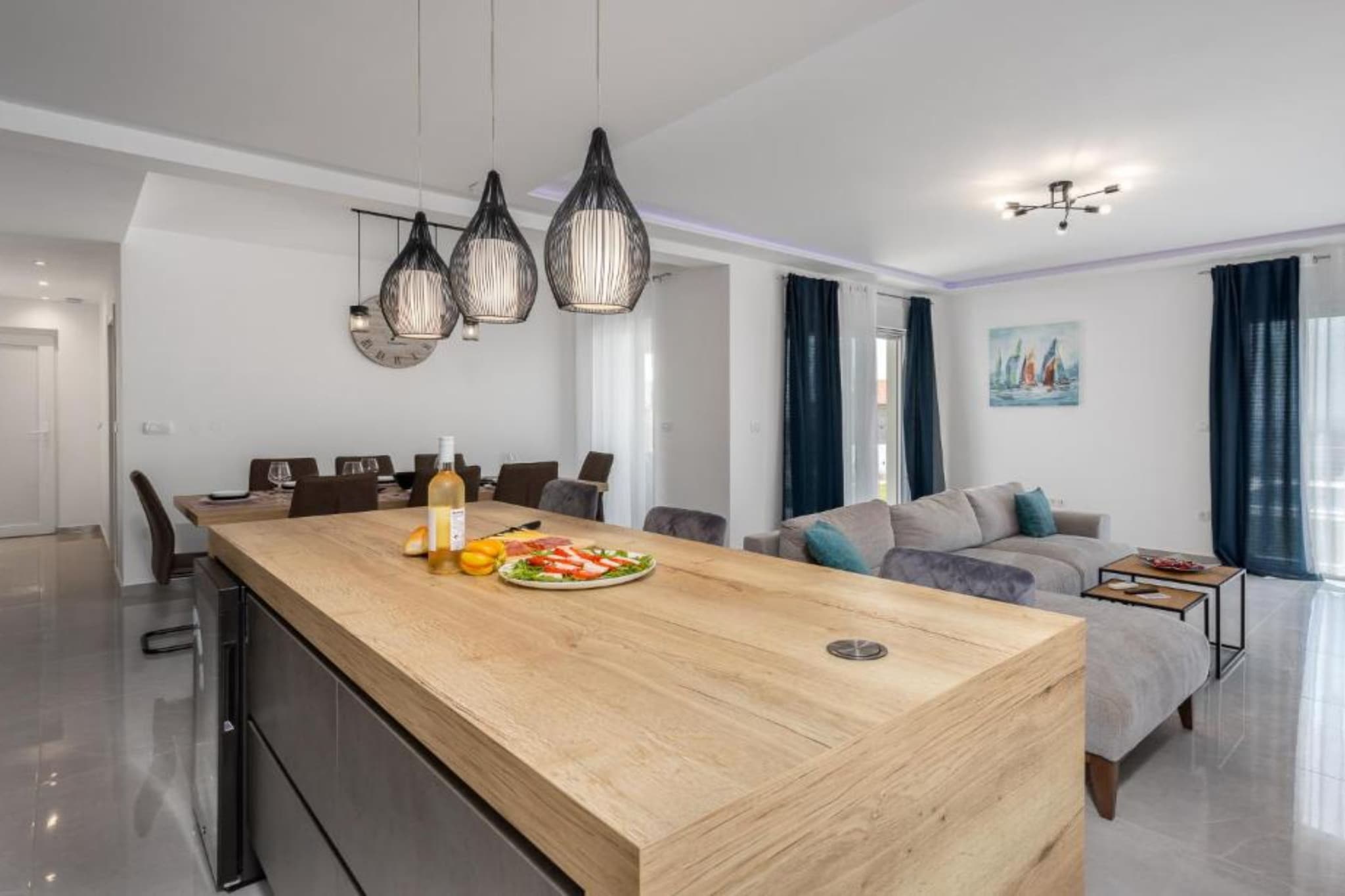 Villa Fran - Four Bedroom Villa with Private Pool-Esszimmer