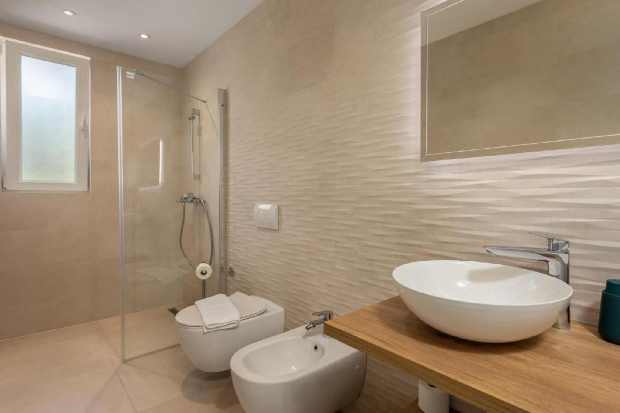Villa Fran - Four Bedroom Villa with Private Pool-Badezimmer