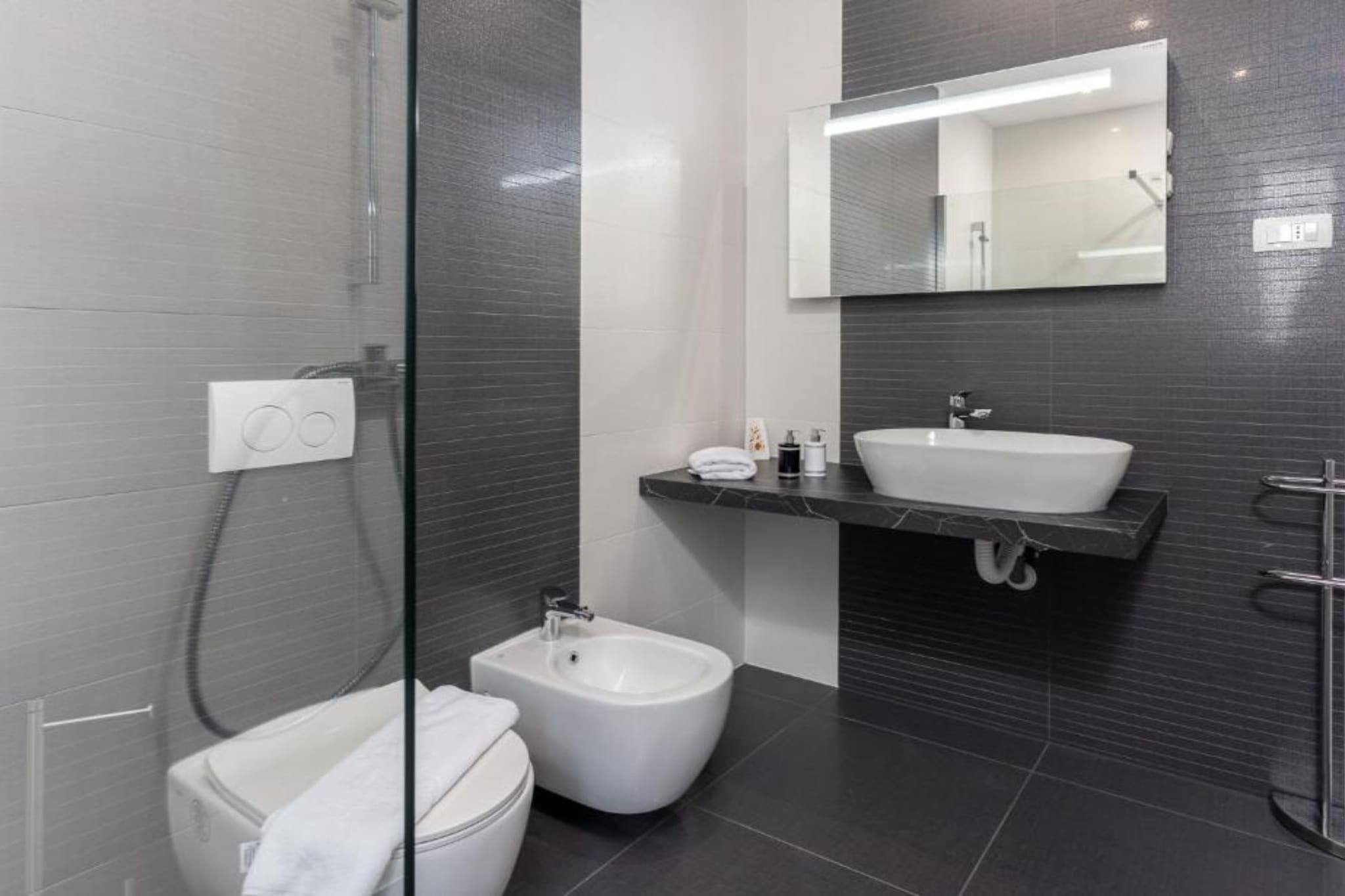 Villa Fran - Four Bedroom Villa with Private Pool-Badezimmer