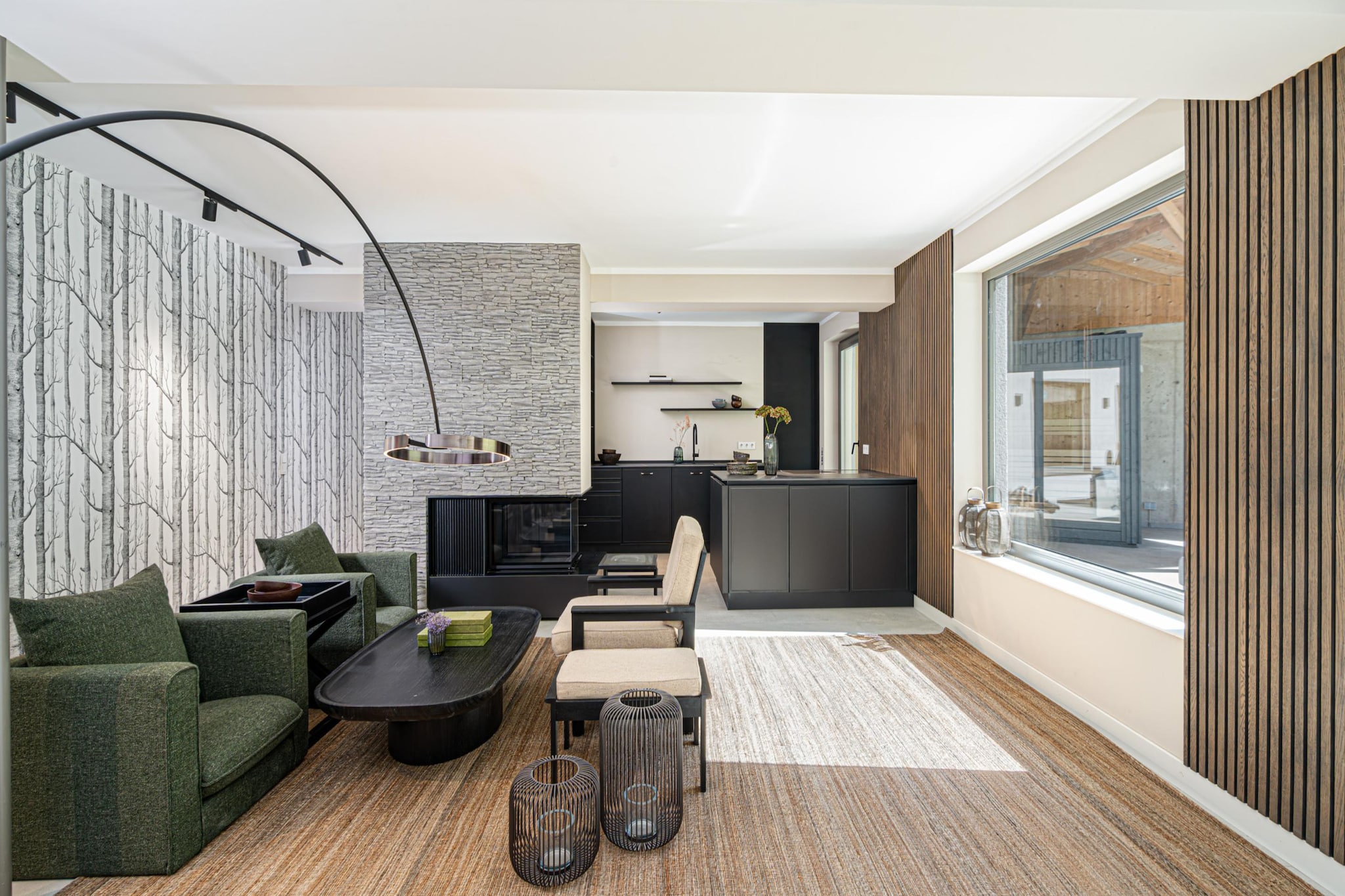 Mountain Retreat B-Woonkamer