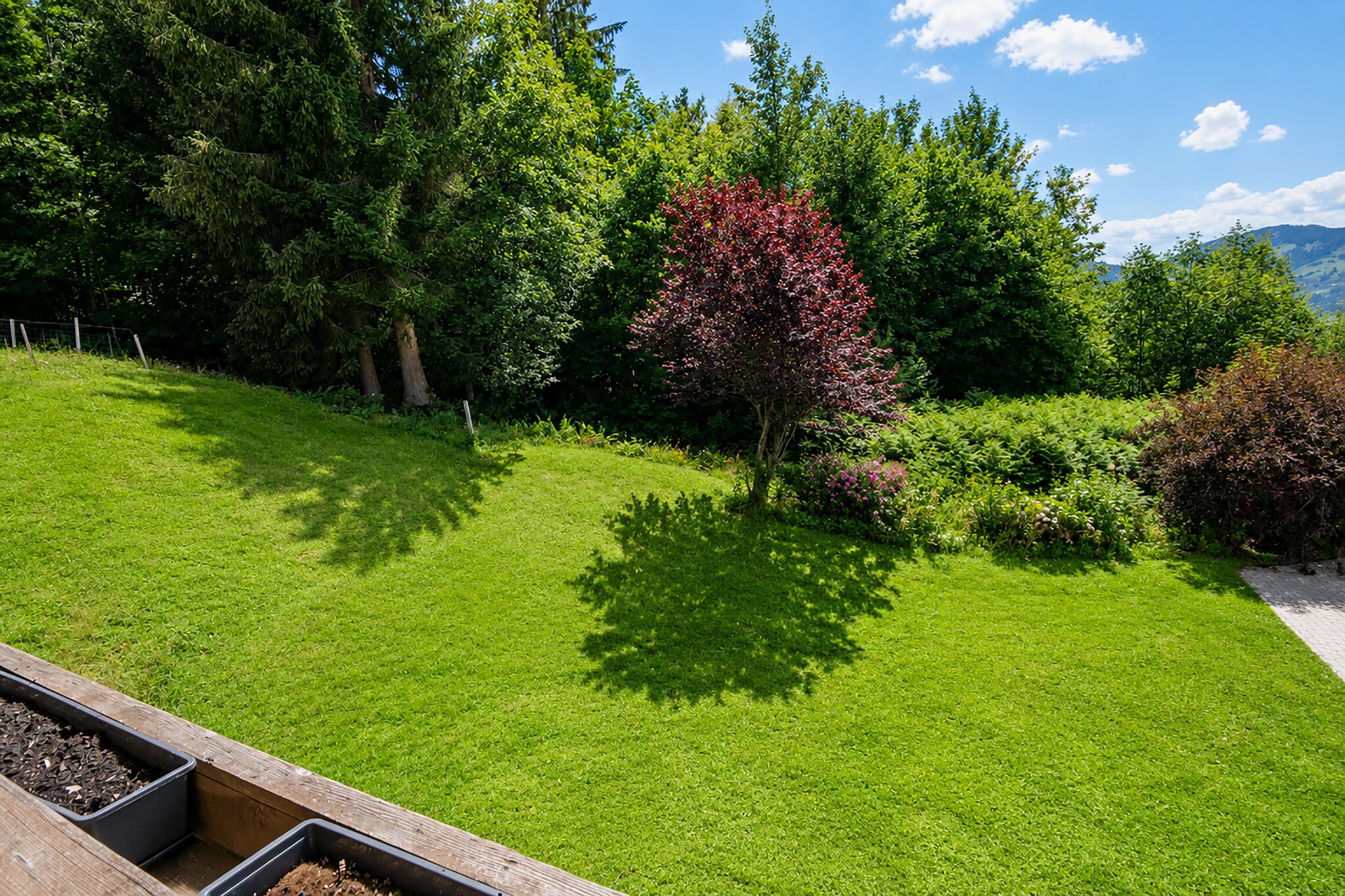 Mountain Retreat B - Uitzicht zomer