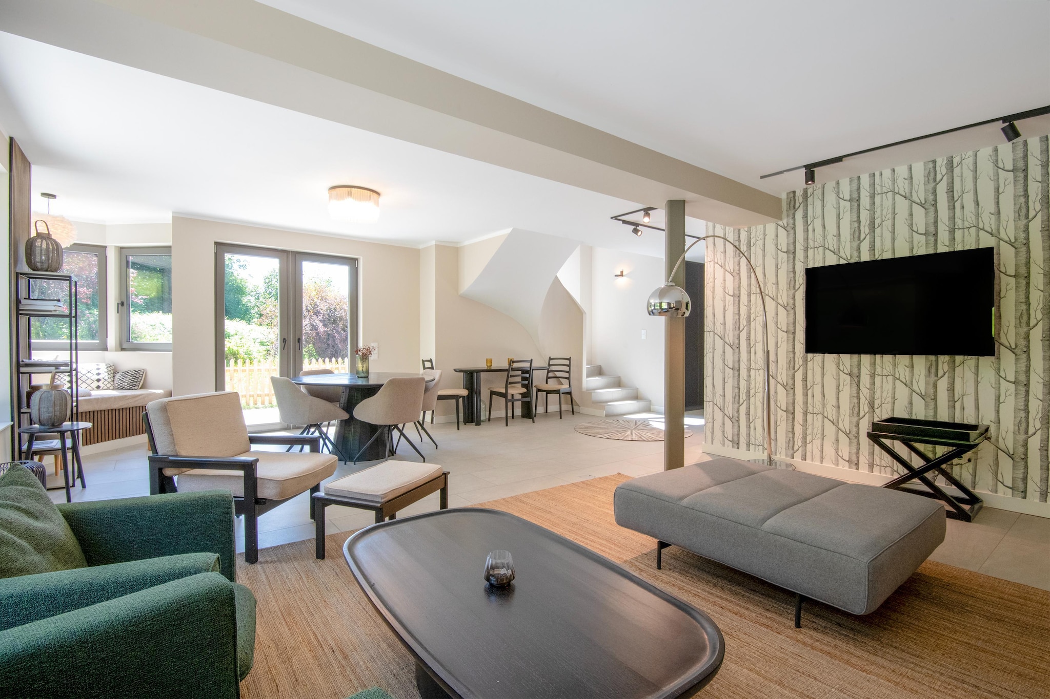 Mountain Retreat B - Woonkamer