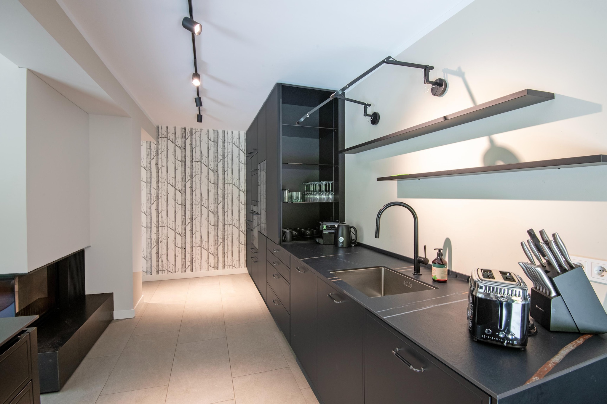 Mountain Retreat B - Keuken