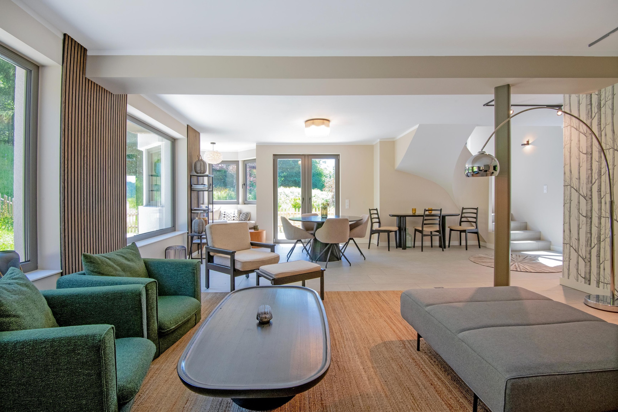 Mountain Retreat B - Woonkamer