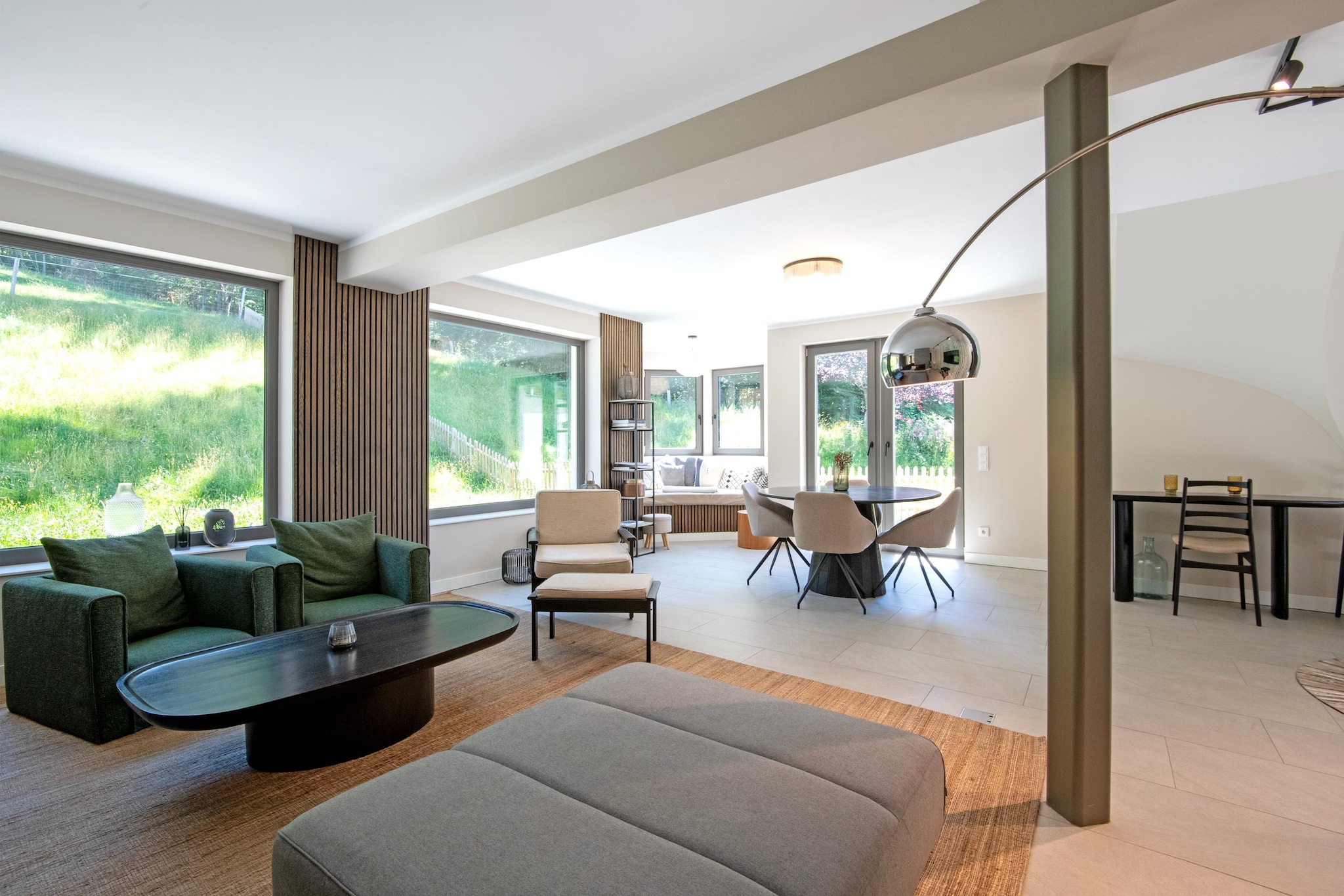 Mountain Retreat B - Woonkamer