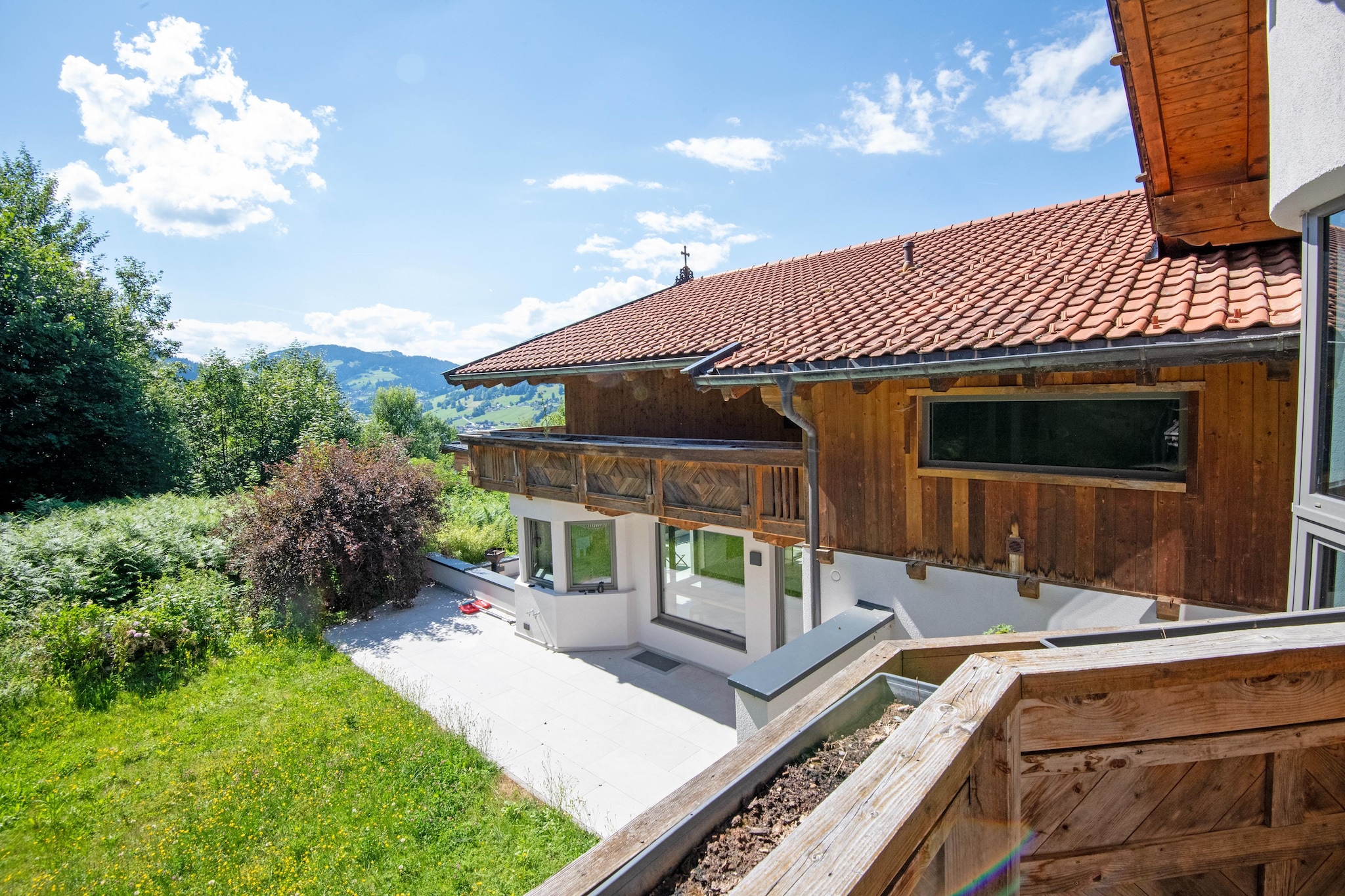 Mountain Retreat B - Uitzicht zomer