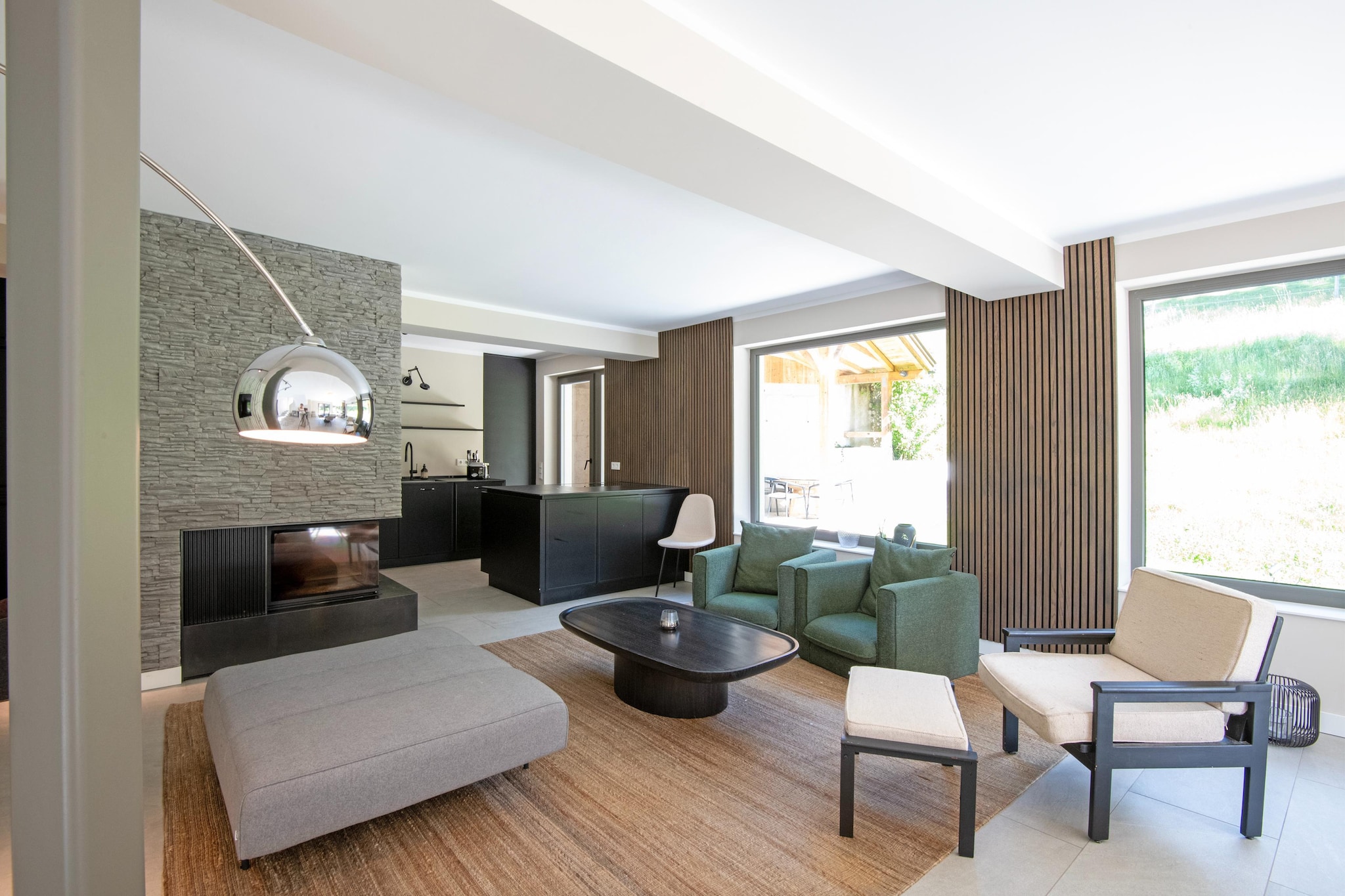 Mountain Retreat B - Woonkamer