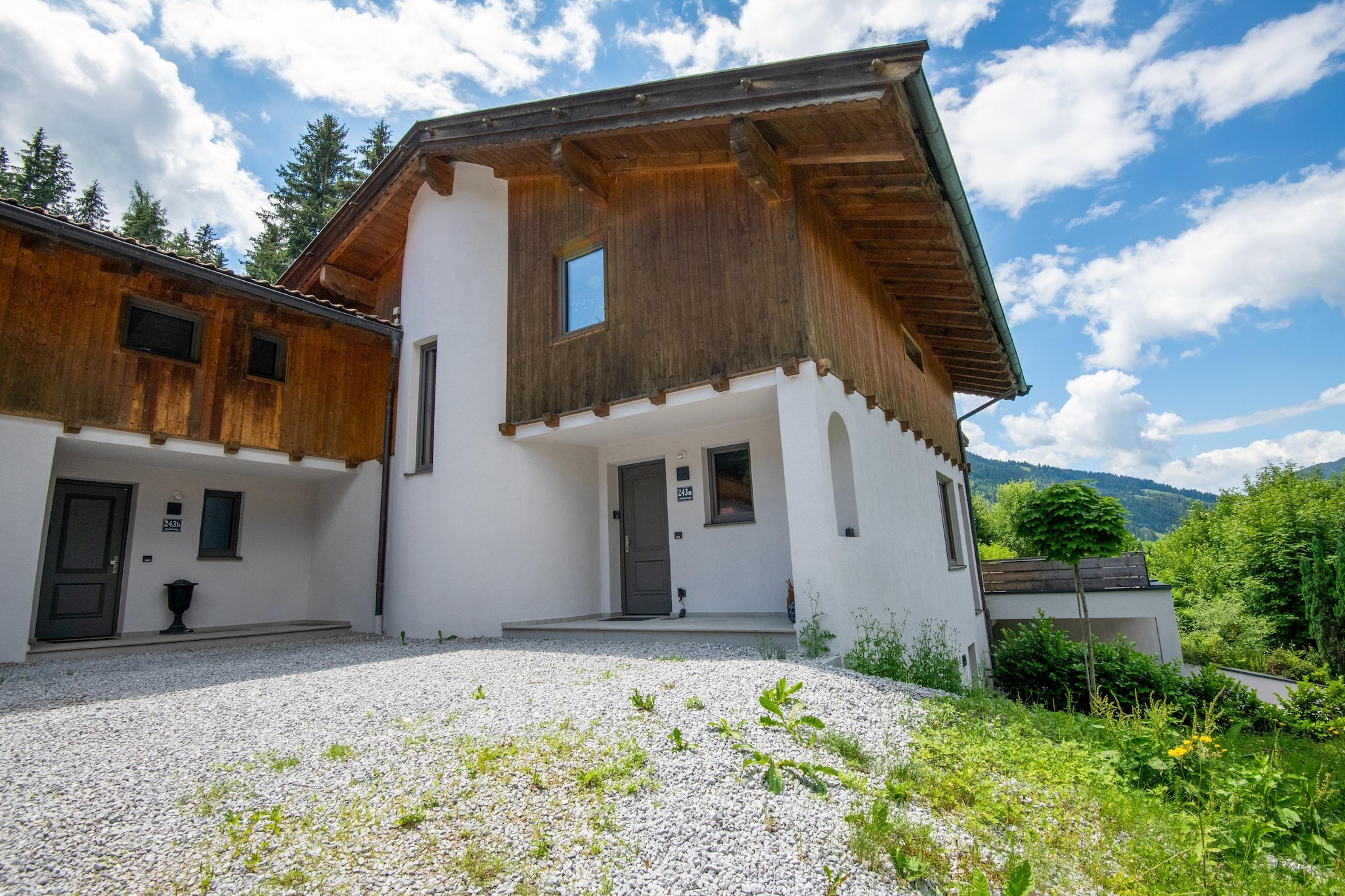 Mountain Retreat A - Buitenkant zomer
