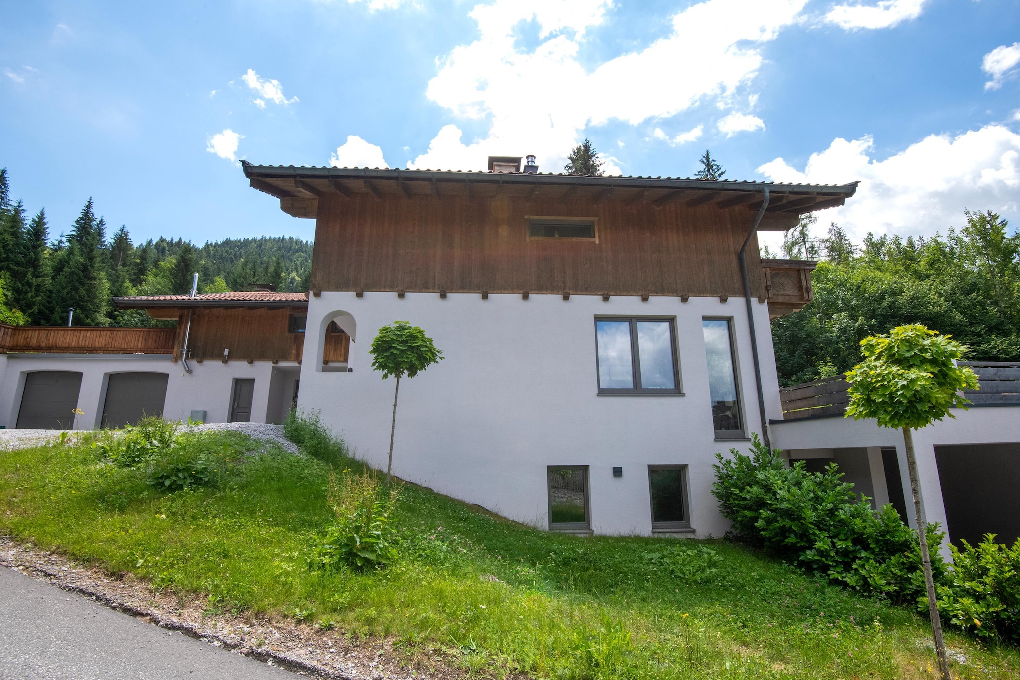 Mountain Retreat A - Buitenkant zomer