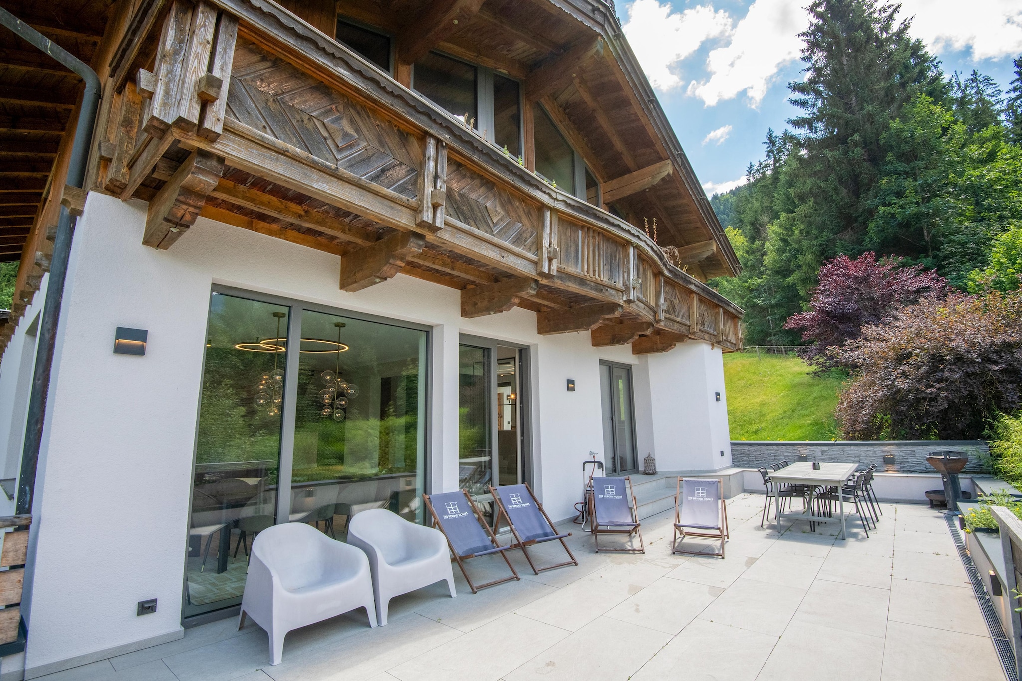 Mountain Retreat A - Buitenkant zomer