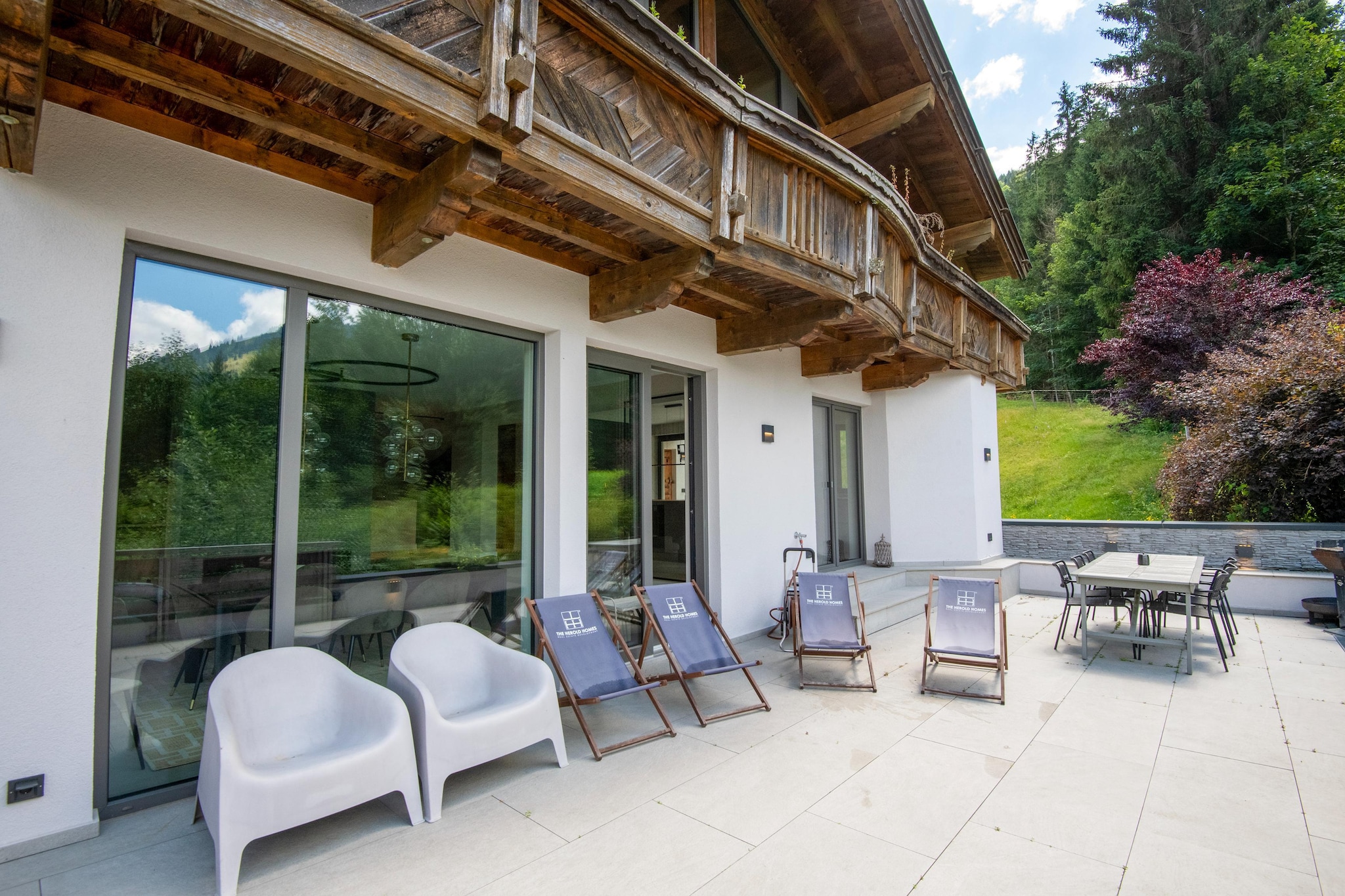 Mountain Retreat A - Terrasbalkon