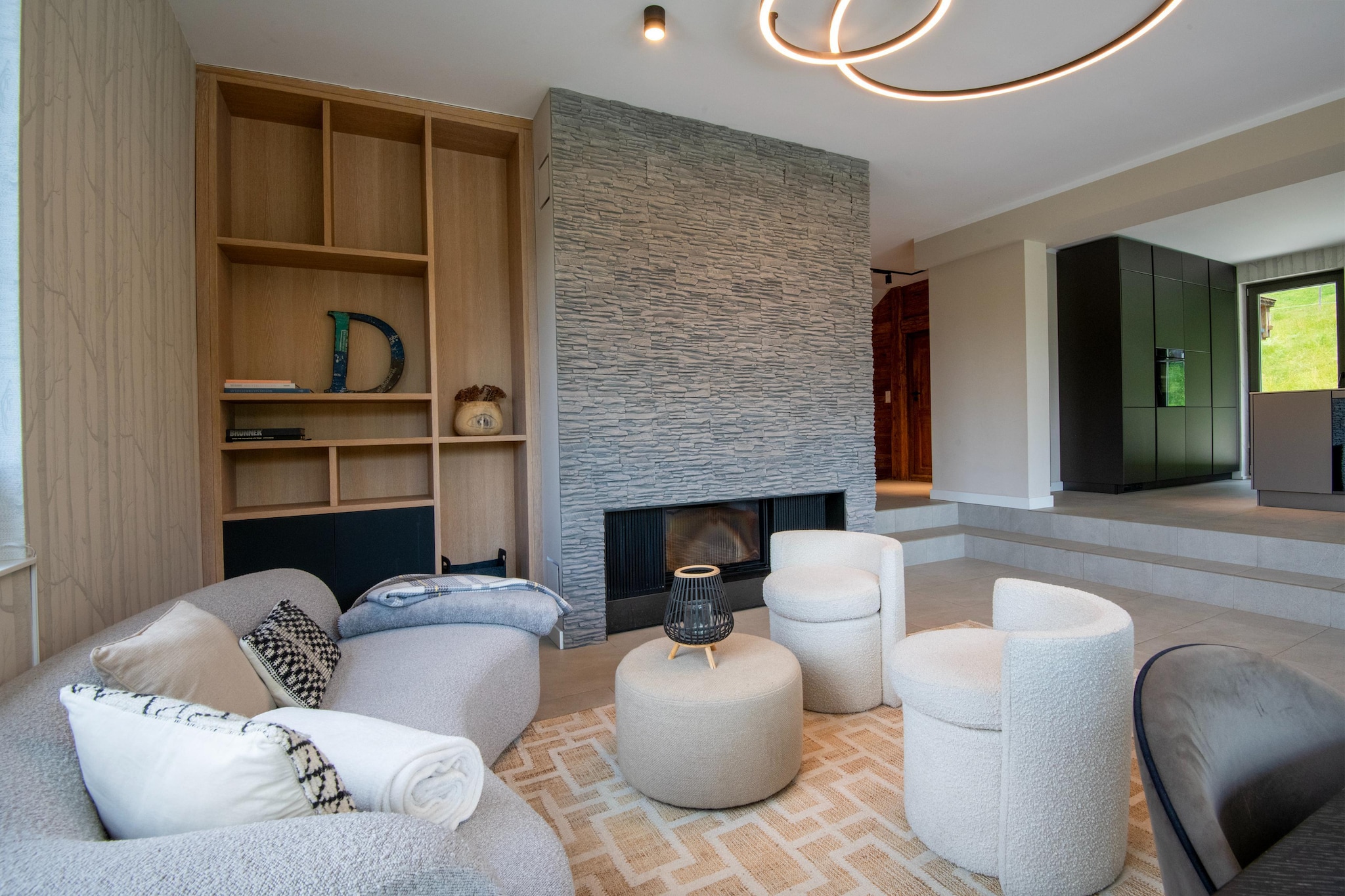 Mountain Retreat A - Woonkamer