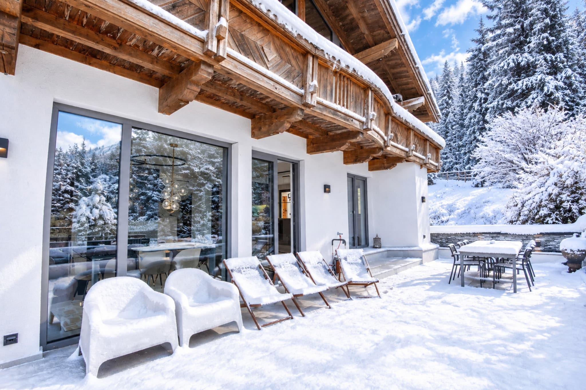 Mountain Retreat A - Terrasbalkon