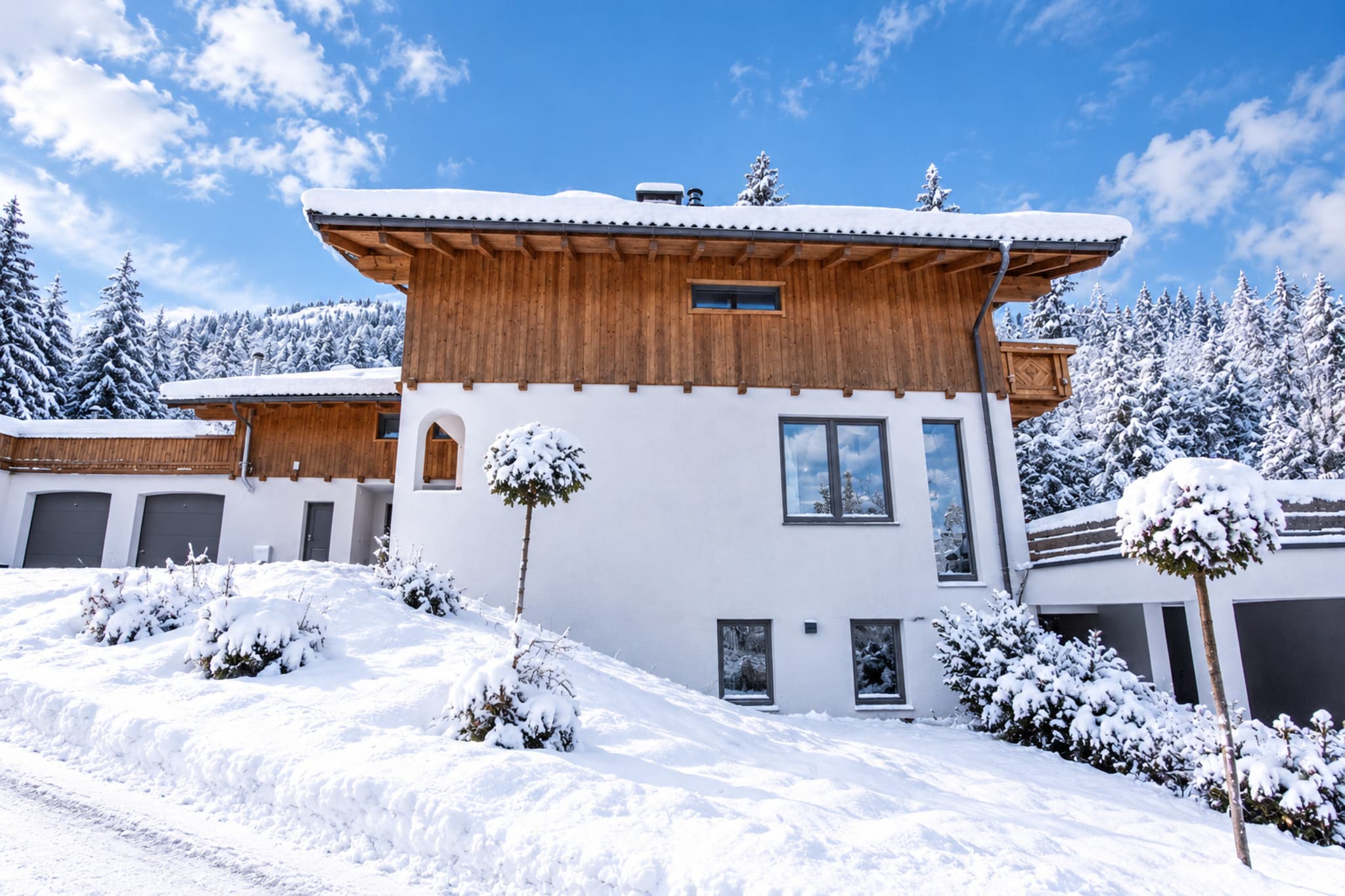 Mountain Retreat A - Exterieur winter