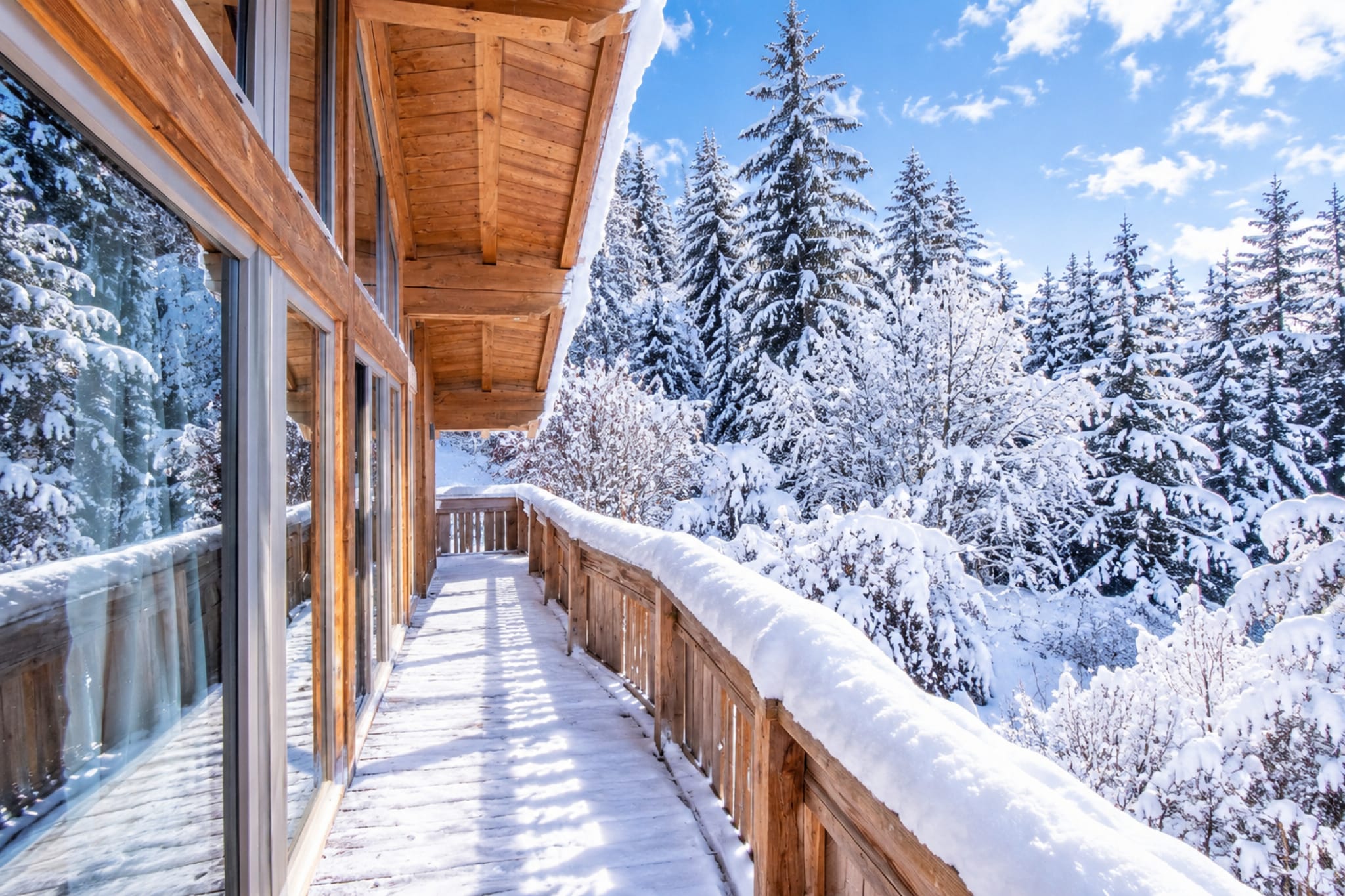Mountain Retreat A - Terrasbalkon