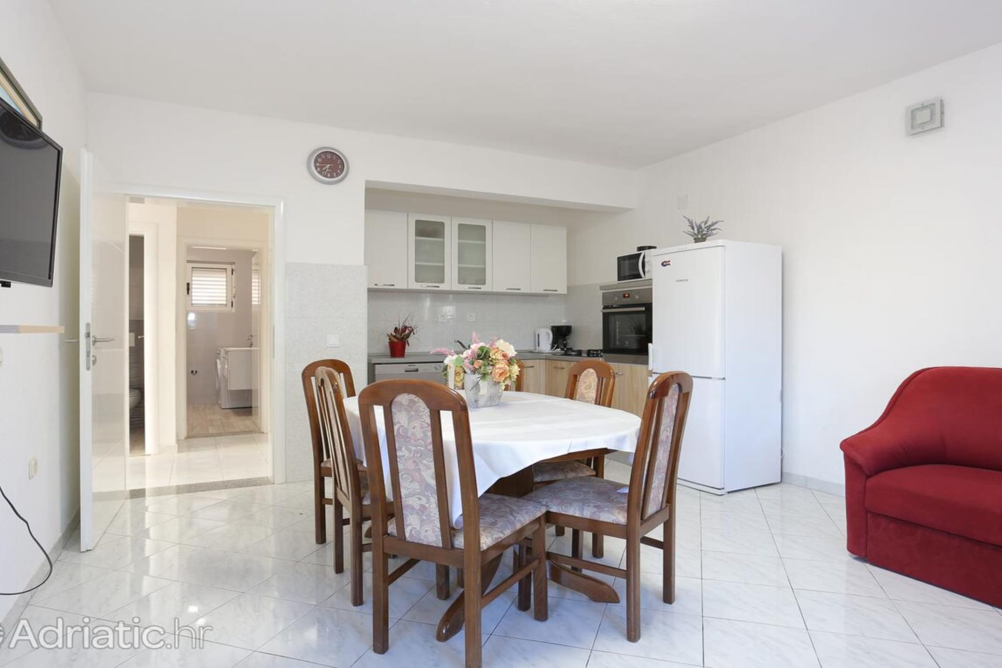 Holiday Home Nada Rogoznica - Six Bedroom Holiday Home-Esszimmer