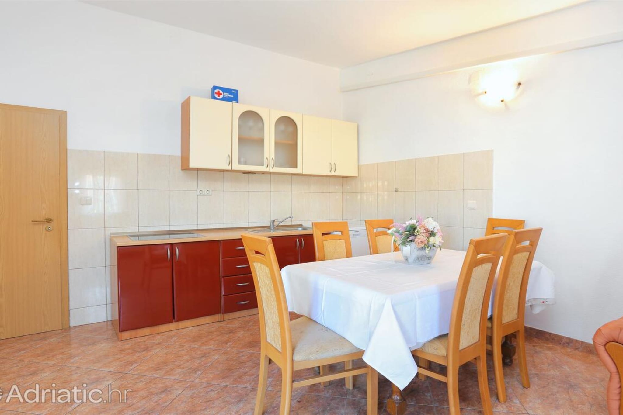 Holiday Home Nada Rogoznica - Six Bedroom Holiday Home-Esszimmer