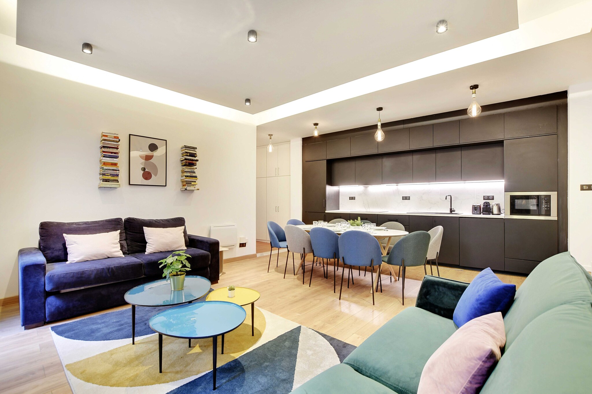 Spacious apartment - 2B/10P - AC - MARAIS