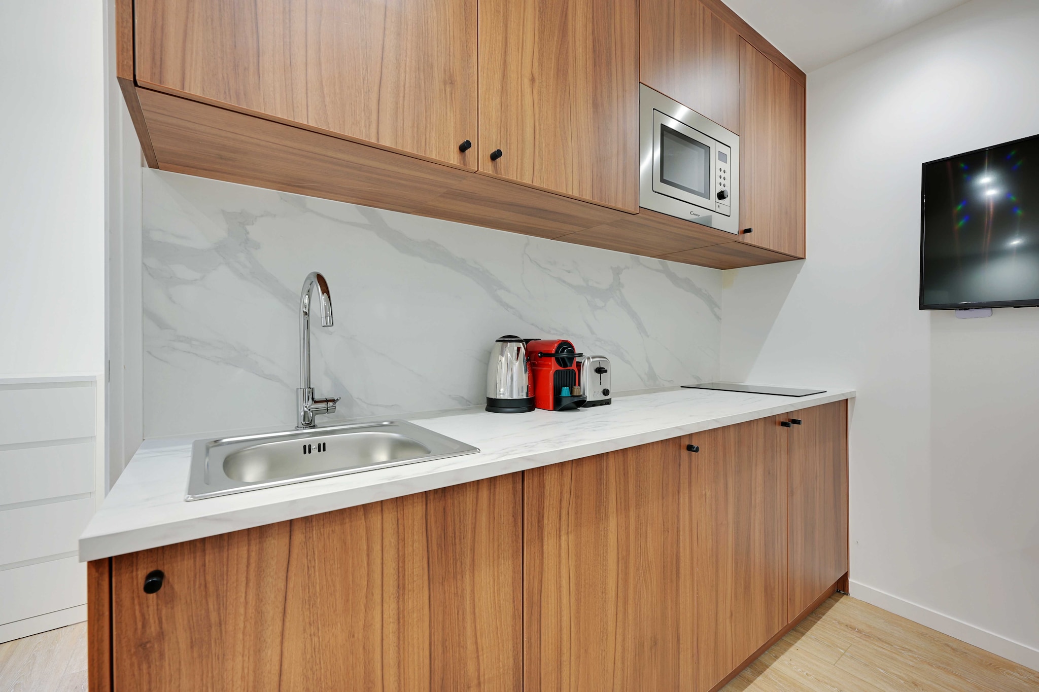 Modern apartment with terrace