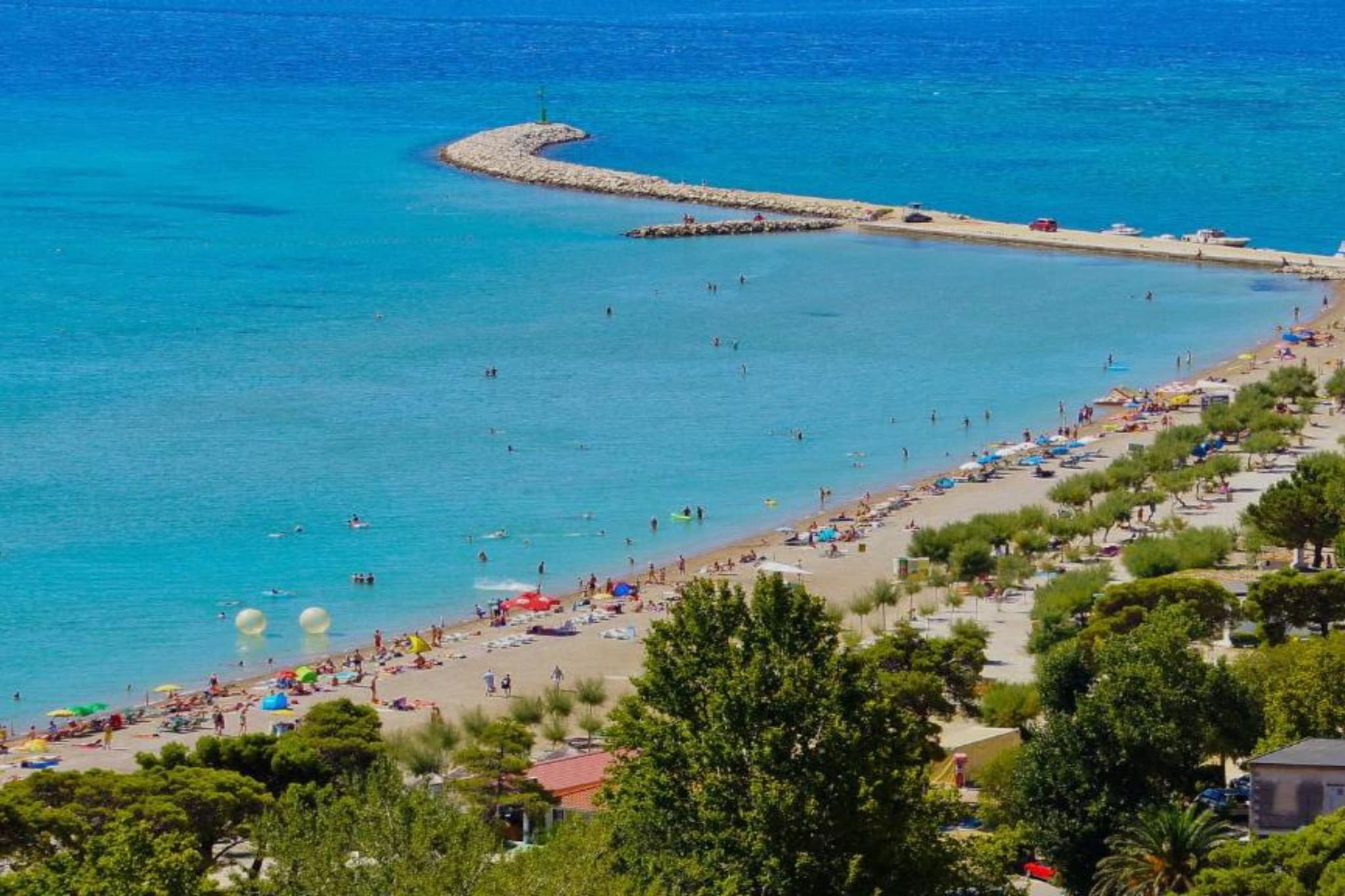 Omis River & Sea Escape - One Bedroom Apartment with Balcony and Sea View