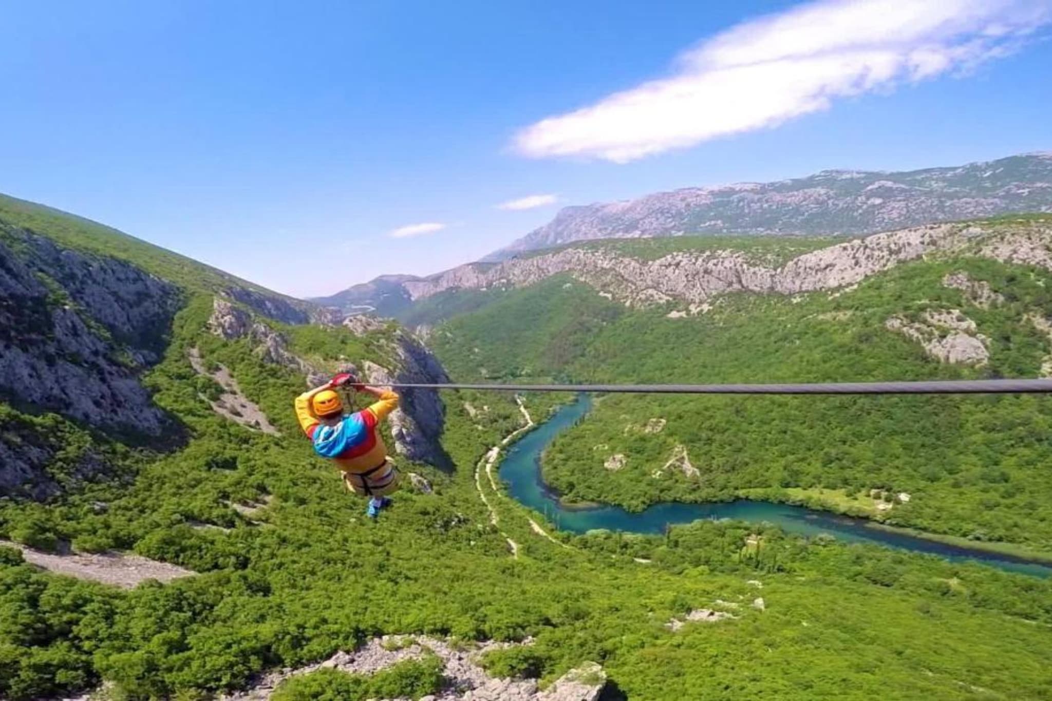 Omis River & Sea Escape - One Bedroom Apartment with Balcony and Sea View-Vue