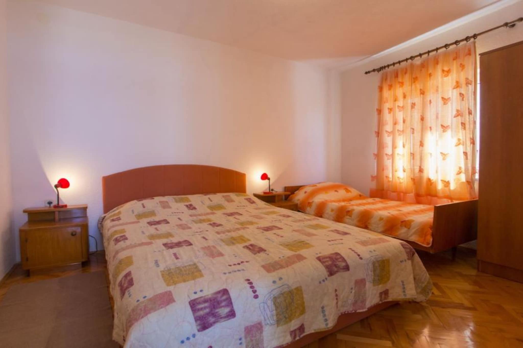 Two Bedroom Apartment with Terrace (A4+1)-Schlafzimmer