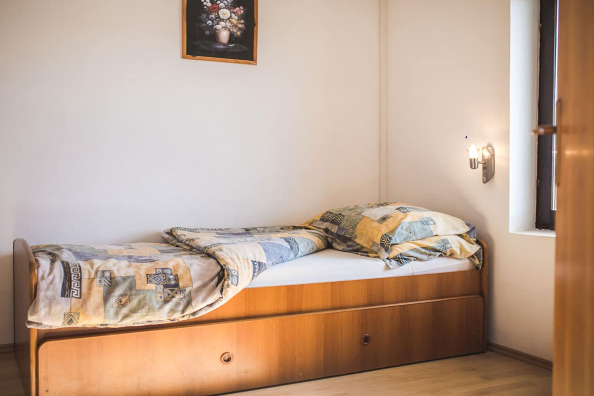 Apartments Jug - Standard Studio Apartment with Balcony and Sea View-Chambre