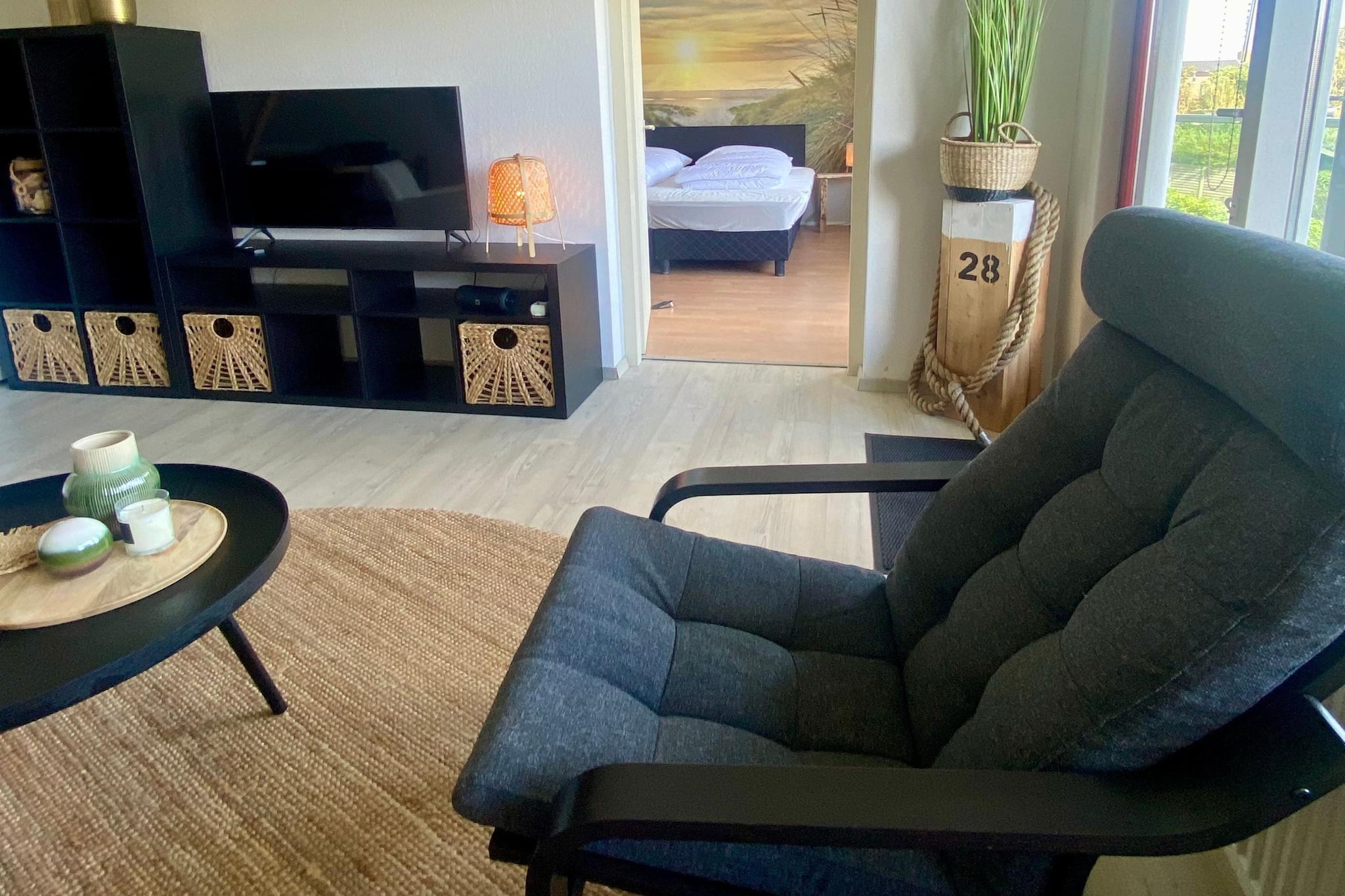 Beach Appartement 28 - Salon
