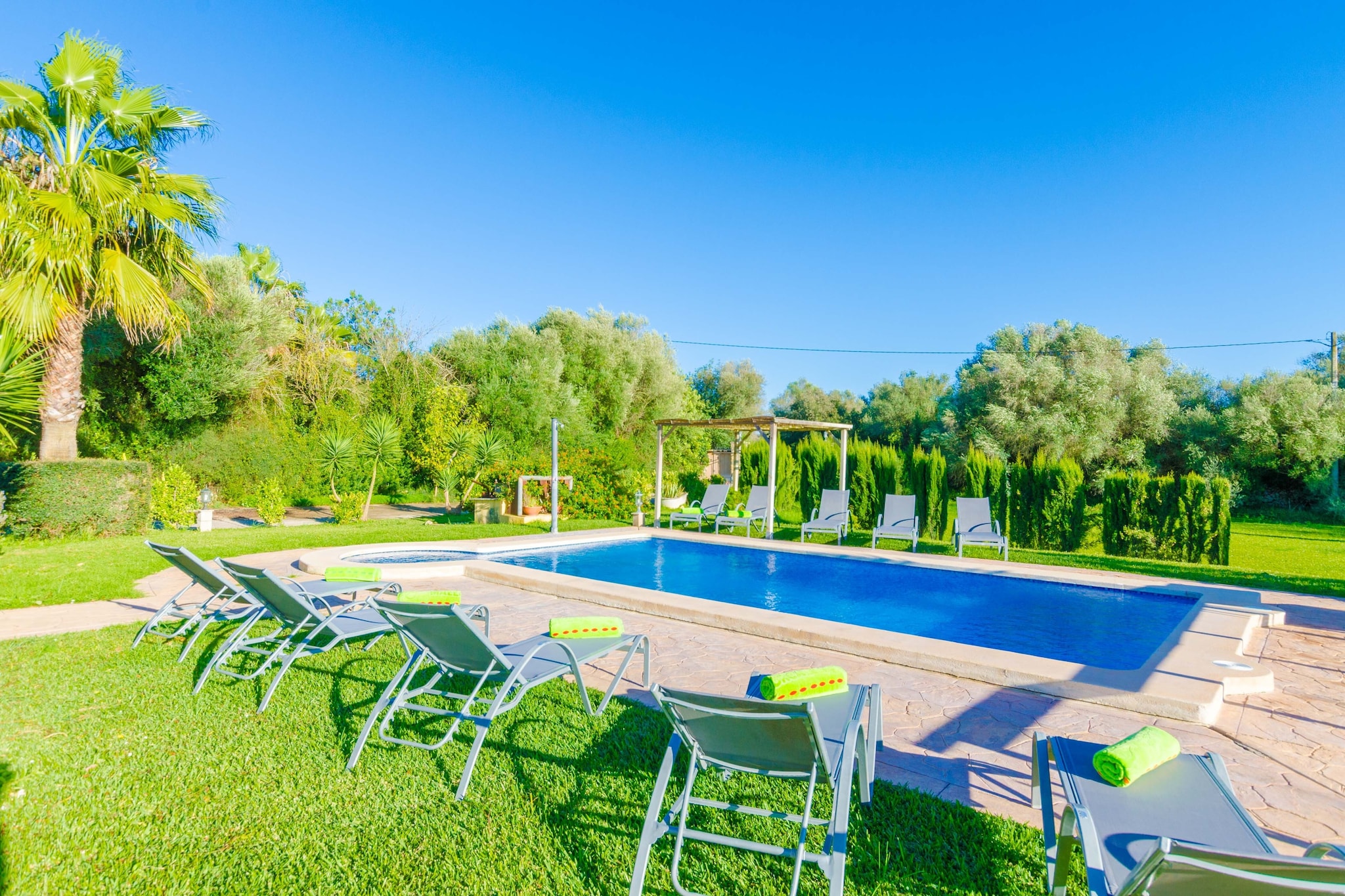 Ines - Villa With Private Pool In Inca. Free Wifi