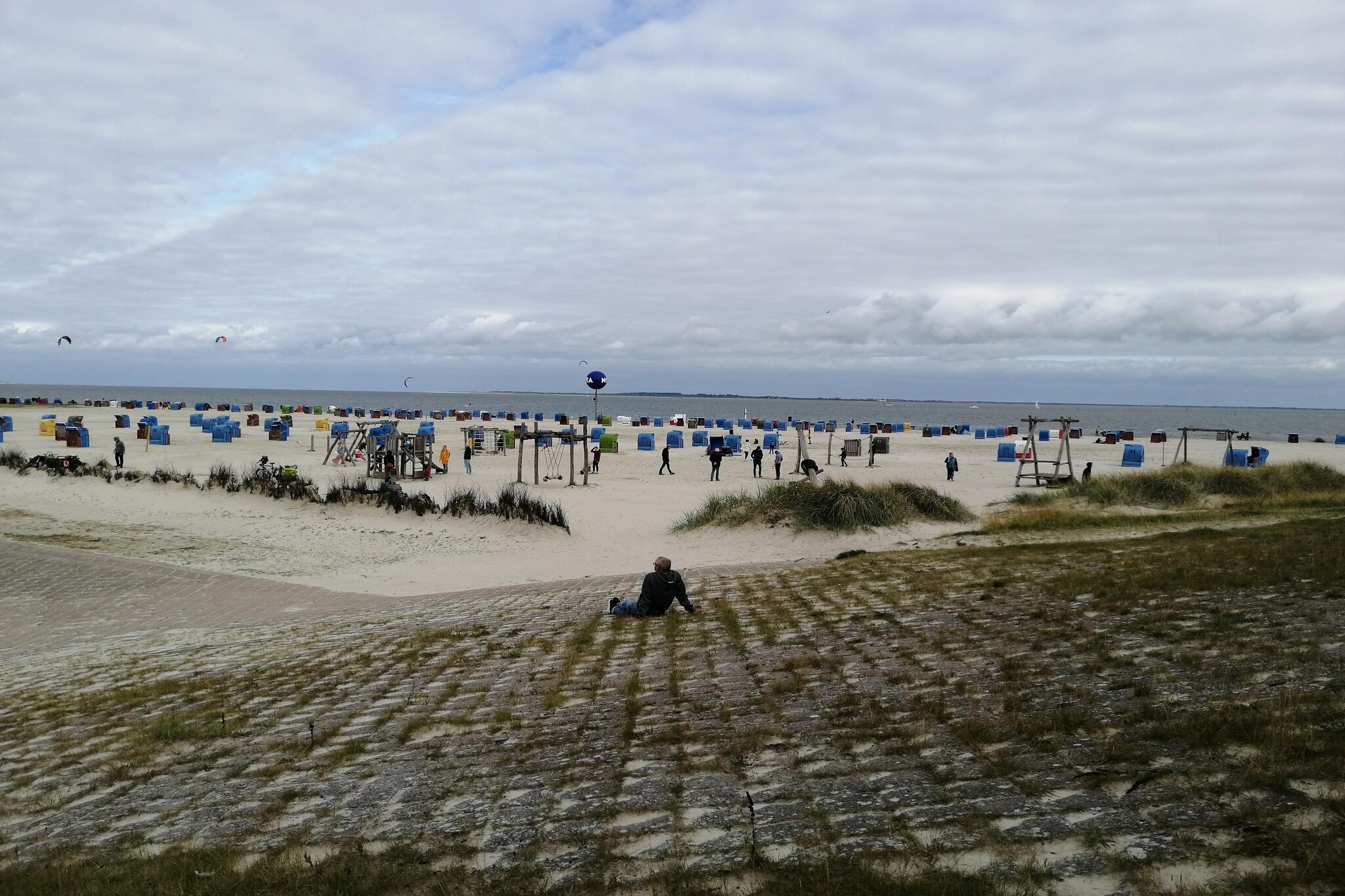 Doppelhaushälfte Wattwurm 34-Gebieden zomer 5km