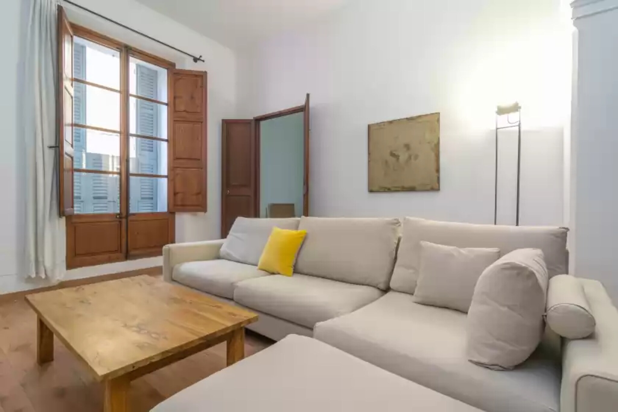 This beautiful house, full of character, offers a spectacular inner courtyard full of plants and beautiful corners where you can sit down, relax and forget about everyday life. It also has a large table where you can enjoy delicious meals and dinners al fresco or even enjoy a delicious barbecue with your loved ones. Being in the centre of the village, the property has direct neighbours.
The 3-storey house offers a modern style full of traditional details that make it a unique and cosy place. Its spacious living room, equipped with Smart TV, satellite channels and books, is perfect for long evenings. The beautiful dining room is ideal for enjoying unforgettable meals with your companions. The modern kitchen is independent and offers everything you need to cook your favourite dishes. There is also a washing machine, iron and ironing board in the house. A bathroom with bathtub completes the ground floor. A staircase leads to the upper floors, where you will find the bedrooms and the rest of the bathrooms, as well as two spacious living rooms that you can use at your convenience. The first floor houses 4 bedrooms, all equipped with air conditioning. One of them has a double bed, while the rest have two single beds each. On this floor you will also find three bathrooms with shower, two of them en-suite and one independent. Finally, on the first floor is the last bedroom, which has air conditioning, a double bed and an en-suite bathroom with shower. We can provide you with a cot and a highchair if you are travelling with your baby.
This property is located in the upper part of Artà , a charming village which has preserved its medieval air over the centuries. It is next to the town hall and offers wonderful views of the beautiful Puig de Sant Salvador. In Artà you can go shopping at the street market on Tuesdays, visit the church with panoramic views over the village or enjoy a nice dinner in the main street. The house is about 15 minutes drive from the coast where you will find many beautiful beaches like Cala Mesquida, Cala Agulla or Cala Torta, a natural beach with only one restaurant. In Artà there are supermarkets, banks, bars and all the necessary services for an independent stay. Note: This accommodation is intended for families and guests over 25 years old who are looking for a peaceful stay. Bookings for parties or celebrations are not accepted. A copy of the identification document of all guests will be required to confirm the reservation. Consult the advertiser for possible charges. Pets are not allowed. The holding of events is forbidden.
Distances
Beach: 9.9 km - Canyamel
Airport: 71.5 km - Palma de Mallorca
Golf course: 4.5 km - Capdepera Golf
Town: 0.080 km - ArtÃ
Train station: 22.6 km - Manacor
Bus stop: 0.7 km - ArtÃ
Ferry: 36 km - Port d'Alcúdia
Hospital: 20.4 km - Hospital de Manacor
Tourist license: ETV/8036Single Rental Registry: ESFCTU00000702300117932500000000000000000000ETV/80363There's a mandatory tourist tax in Balearic Islands, called Ecotasa. All guests, except people under 16 years, have to pay this tax. The amount varies between 0.55€/night and guest during the low season and 2.2€/night and guest during the high season .The tax is reduced by half from the 9th day for your stay.