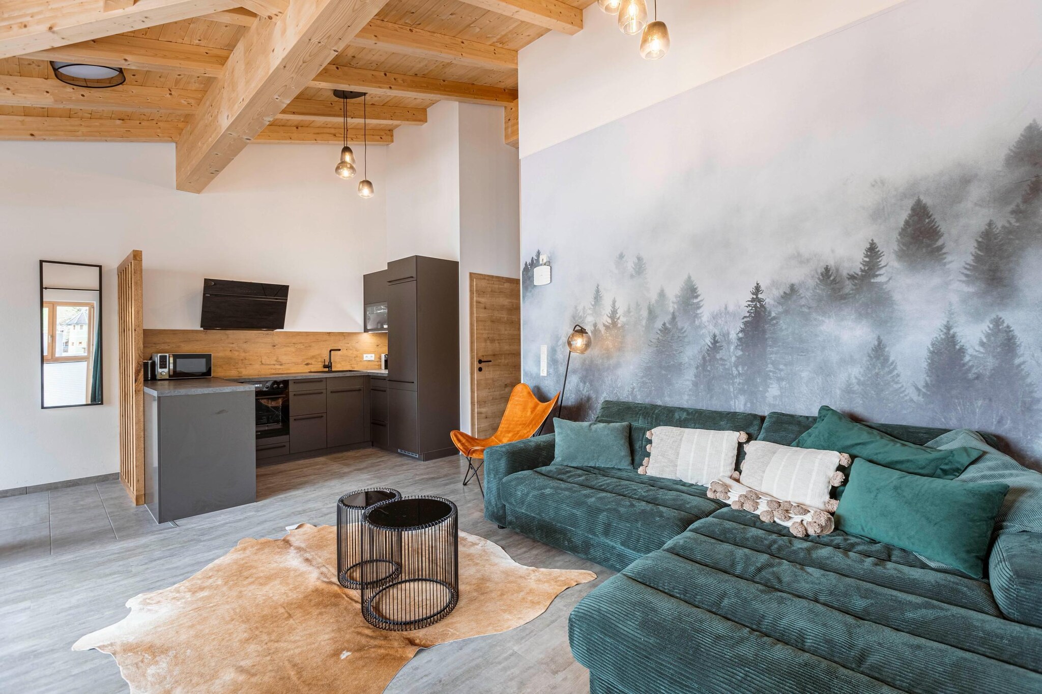 Lively apartment near the ski area