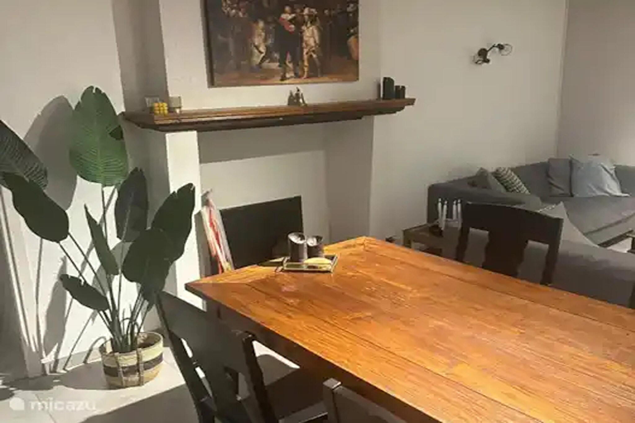 Ground floor: (Living room(TV, dining table, seating area), Kitchen(hob(induction), electric kettle, toaster, coffee machine(cups), combination microwave, dishwasher, fridge-freezer), bedroom(double king size bed), bedroom(single bed, single bed), bedroom(bunk bed), bedroom(double bed), bedroom(double bed), bathroom(shower, washbasin), bathroom(shower, washbasin, hairdryer), toilet(toilet), toilet(toilet), pantry(washing machine))\n\ngarden, garden furniture, BBQ, parking