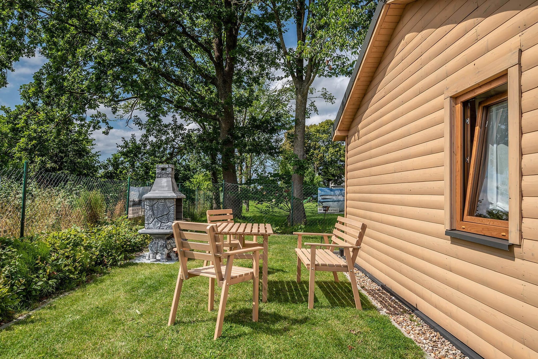 Osada Trzy Siostry domek nr 1 dla 4 osób Dąbrowa - Terrace balcony