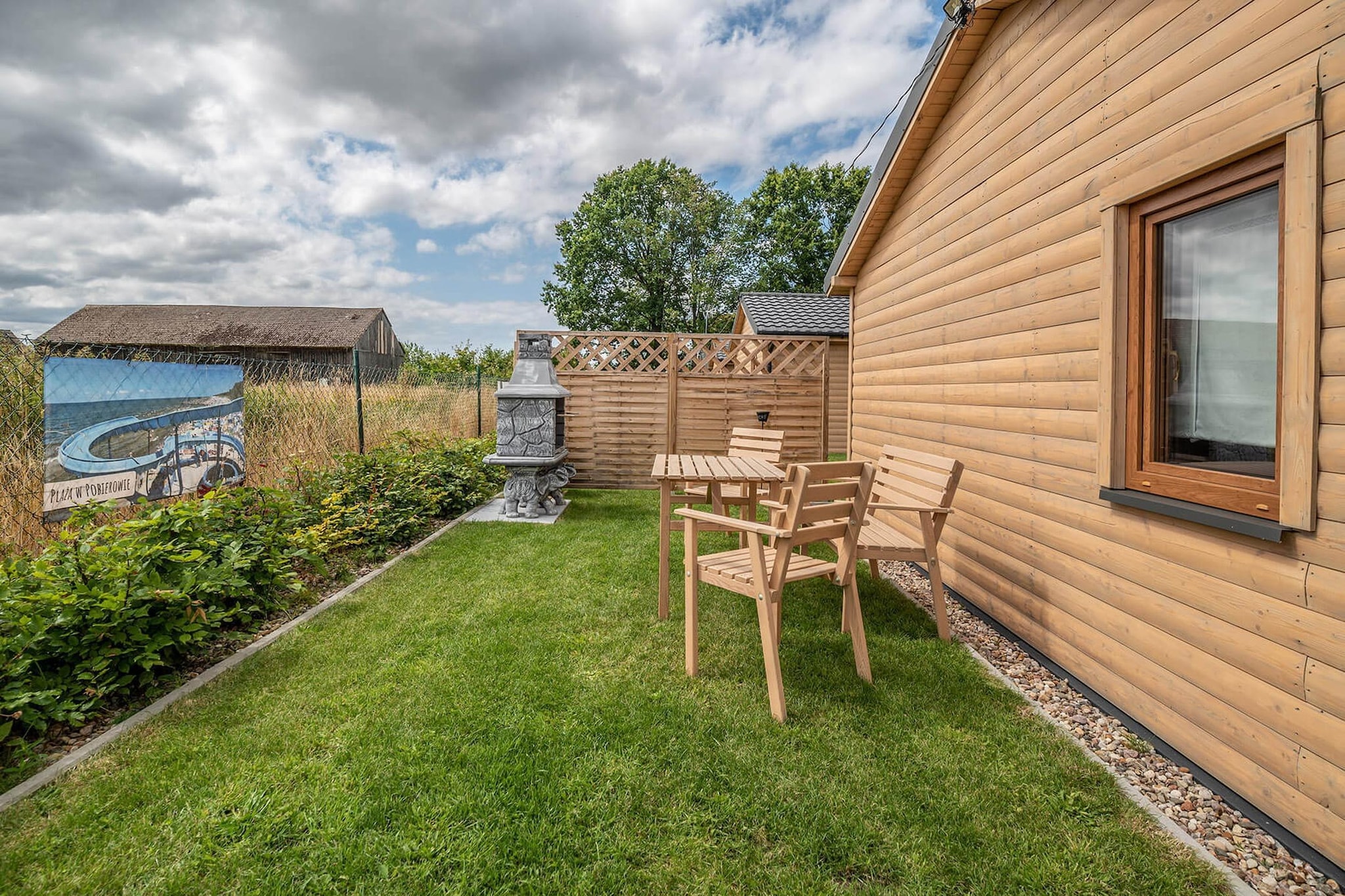 Osada Trzy Siostry domek nr 4 dla 4 osób Dąbrowa - Terrace balcony