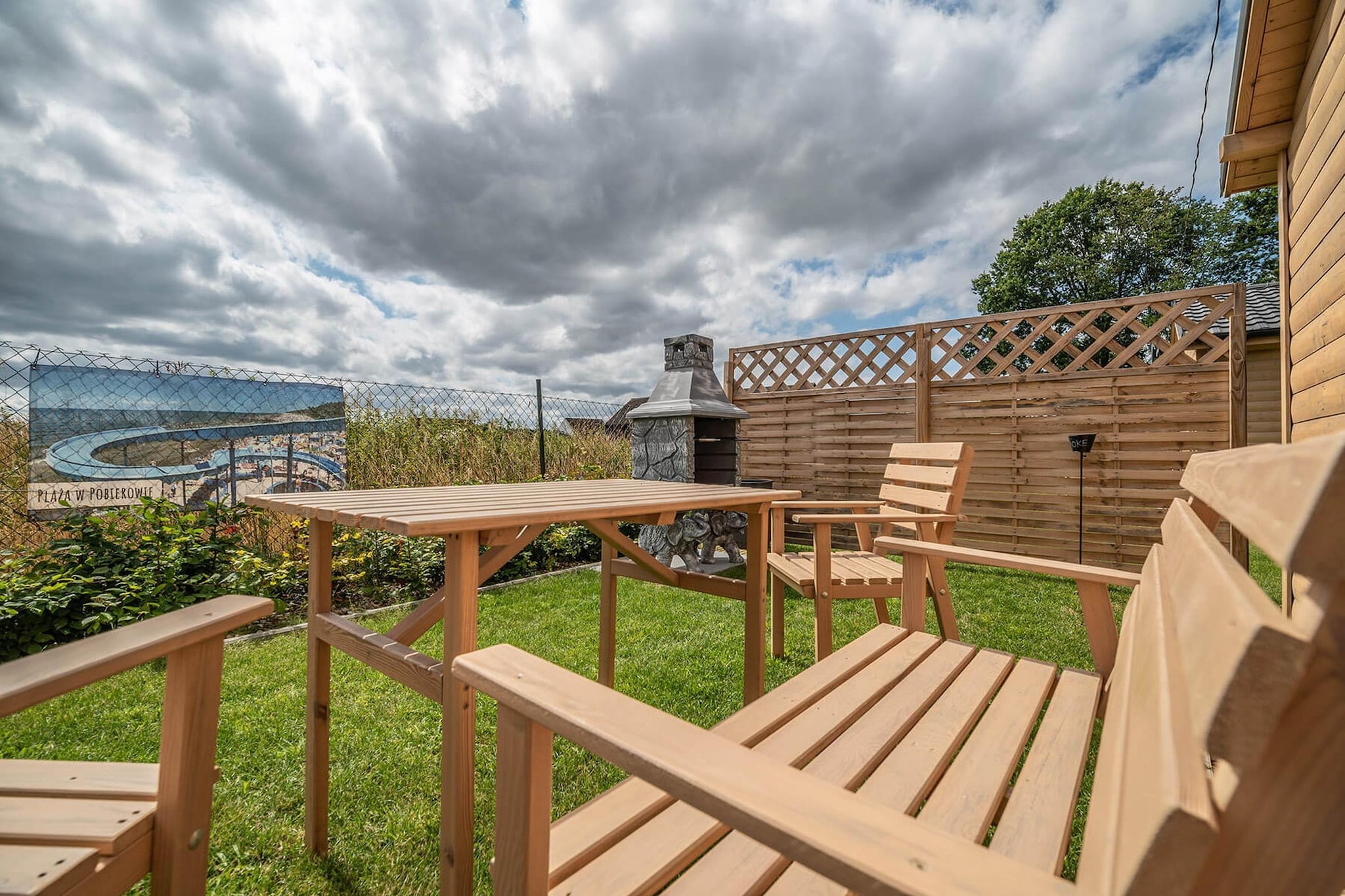 Osada Trzy Siostry domek nr 1 dla 6 osób Dąbrowa - Terrace balcony