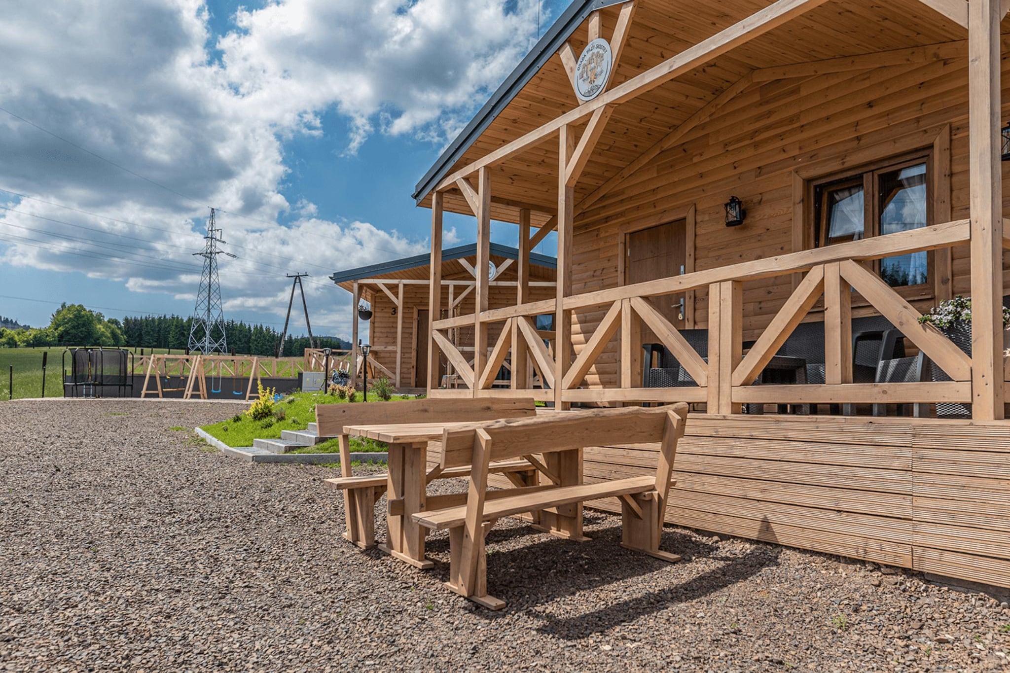 Osada Trzy Siostry domek nr 4 dla 6 osób Duszniki - Terrace balcony