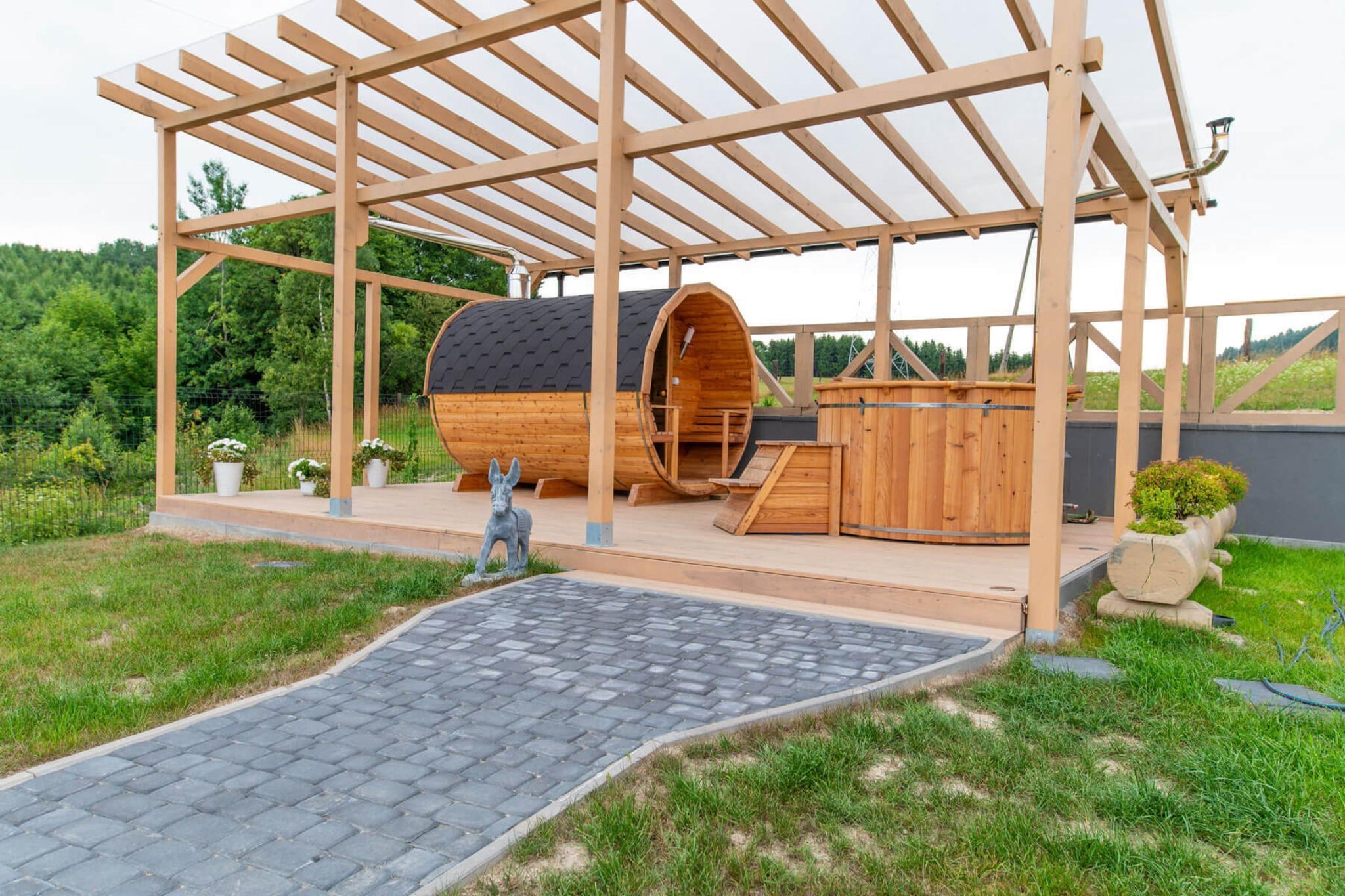 Osada Trzy Siostry domek nr 4 dla 6 osób Duszniki - Wellness