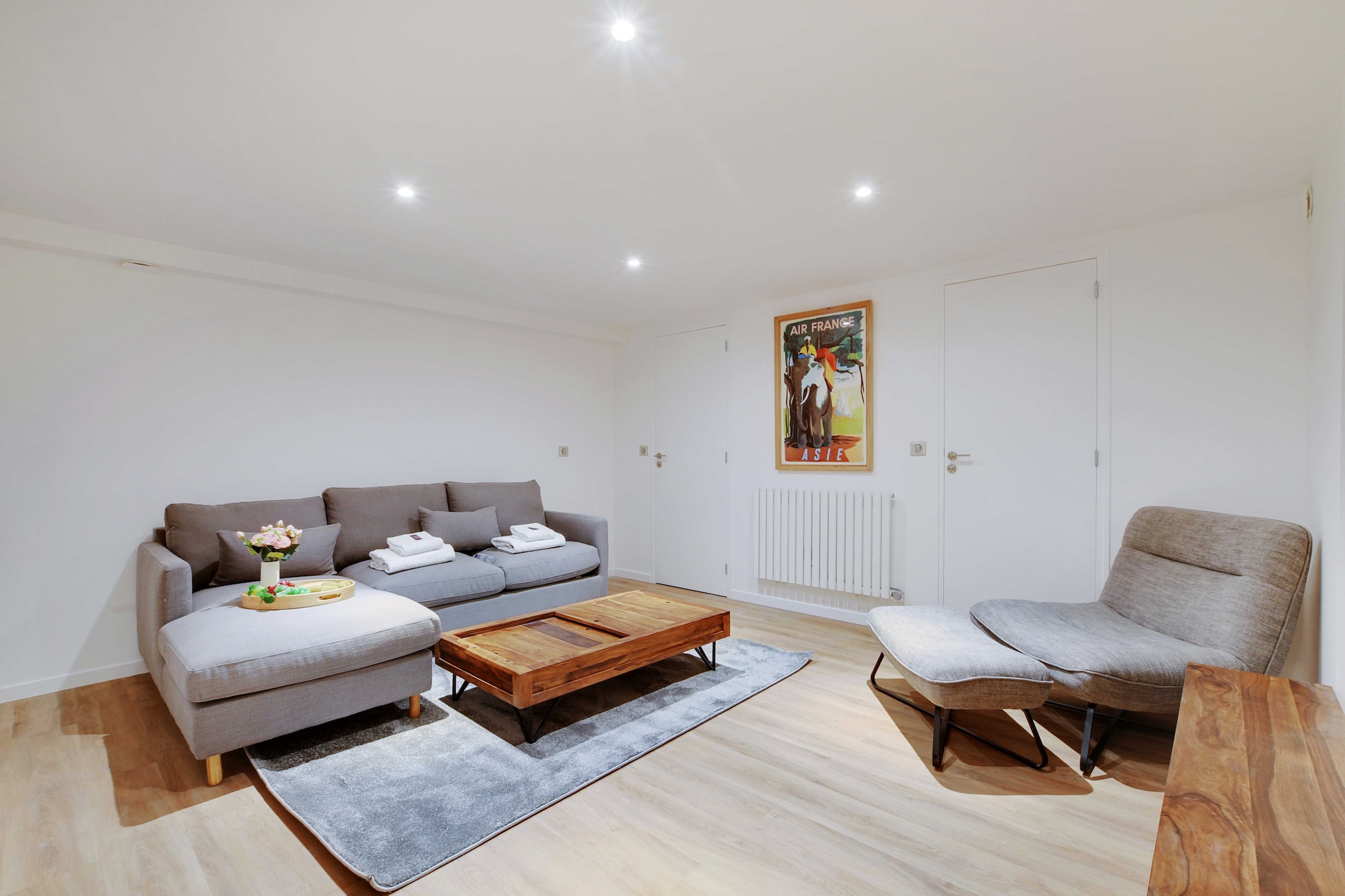 Spacious apartment with 2 rooms